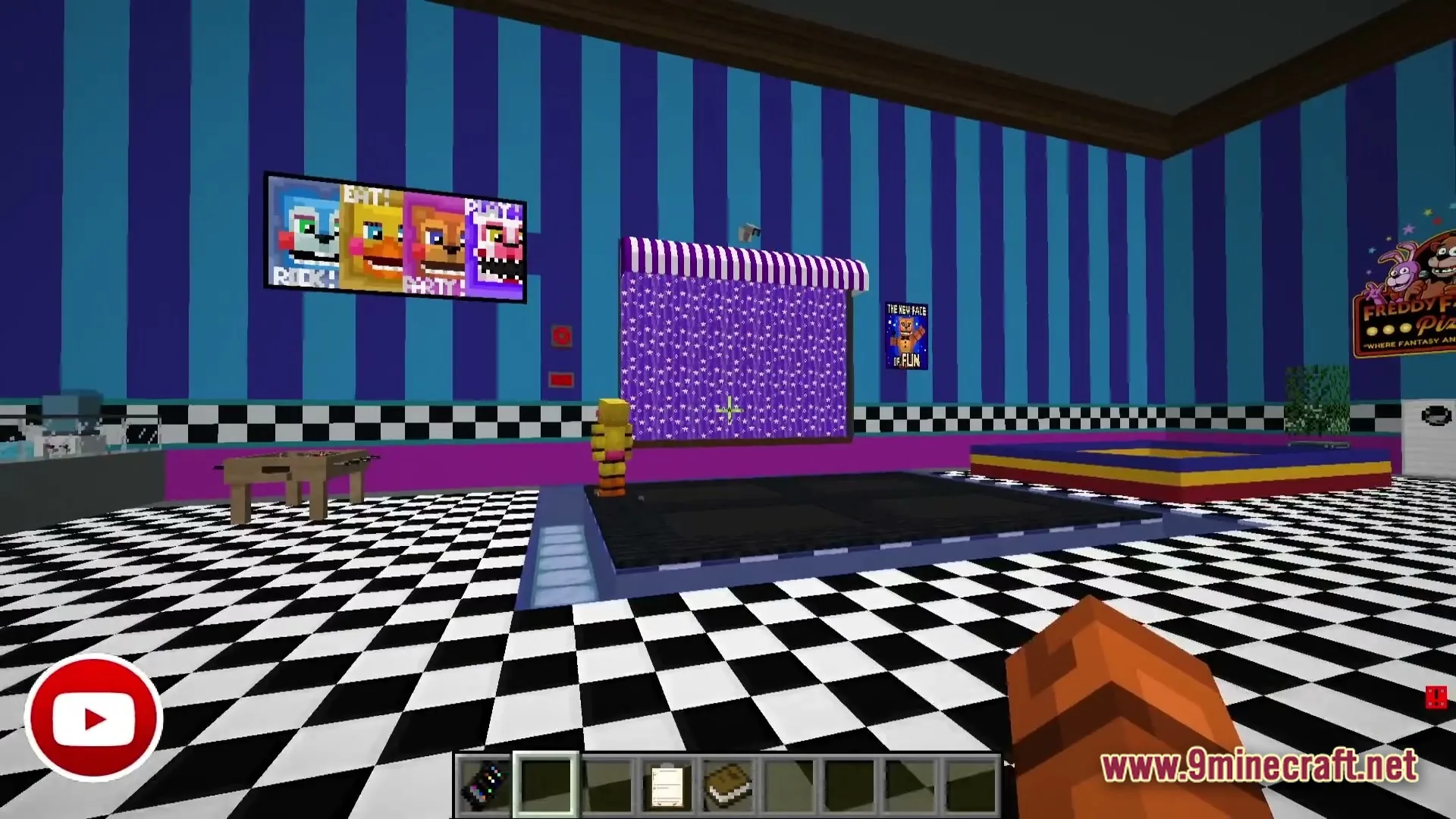 The Grand Reopening FNaF 2 Map Screenshot 5