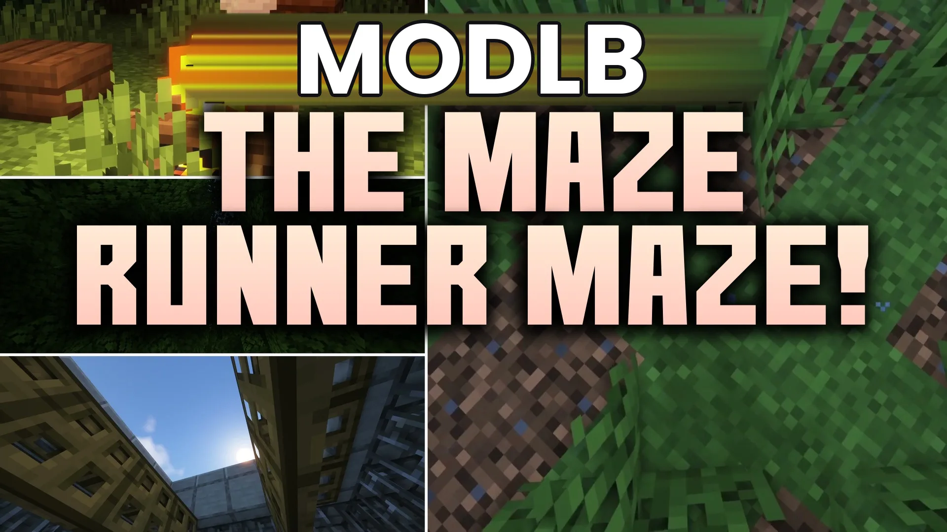 The Maze Runner MAZE! Map (26.2, 1.20.1) – Escape the Endless Labyrinth Walls