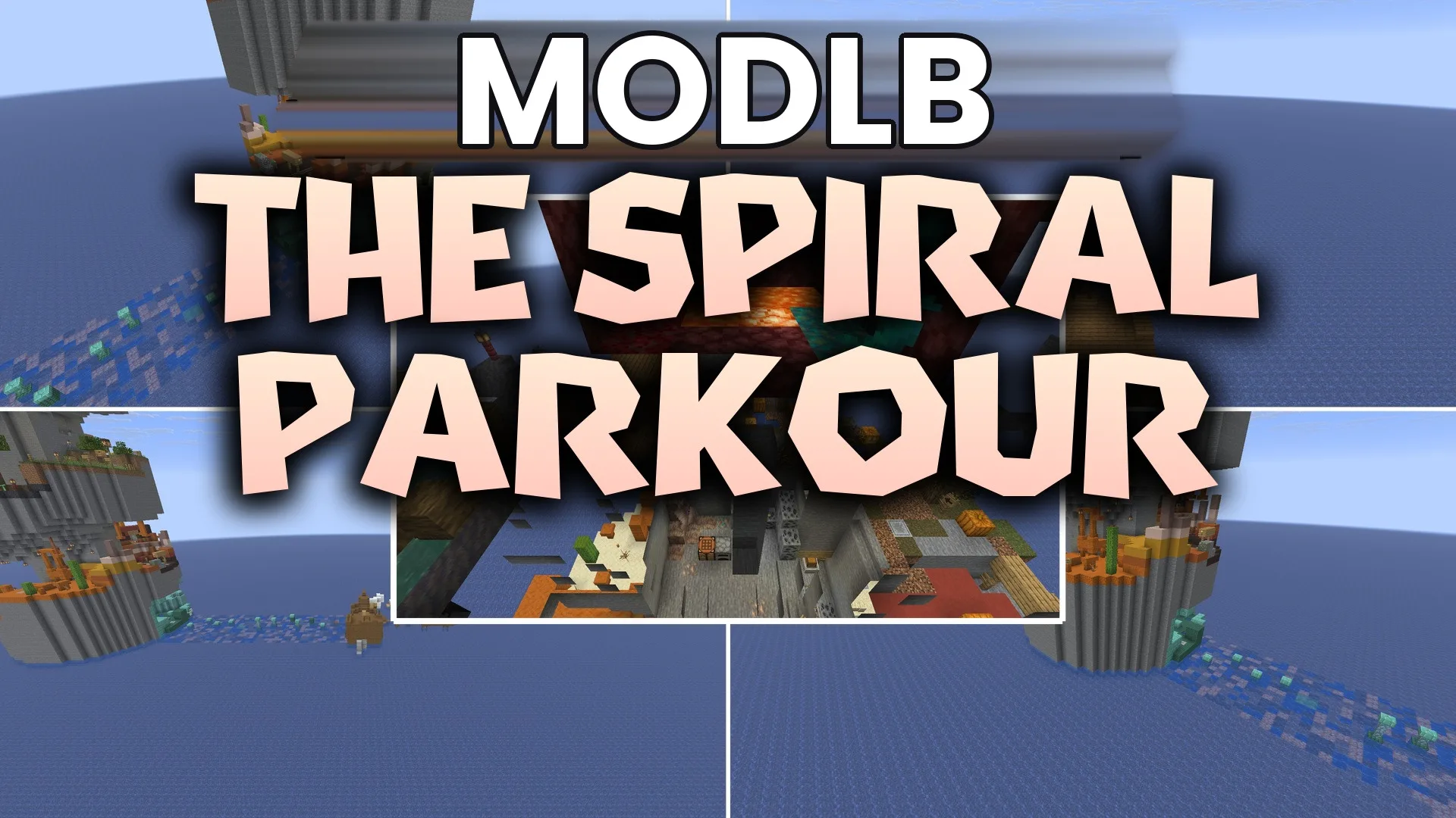 The Spiral Parkour Map (26.2, 1.20.1) – Survive the Dizzying Tower Climb cover art