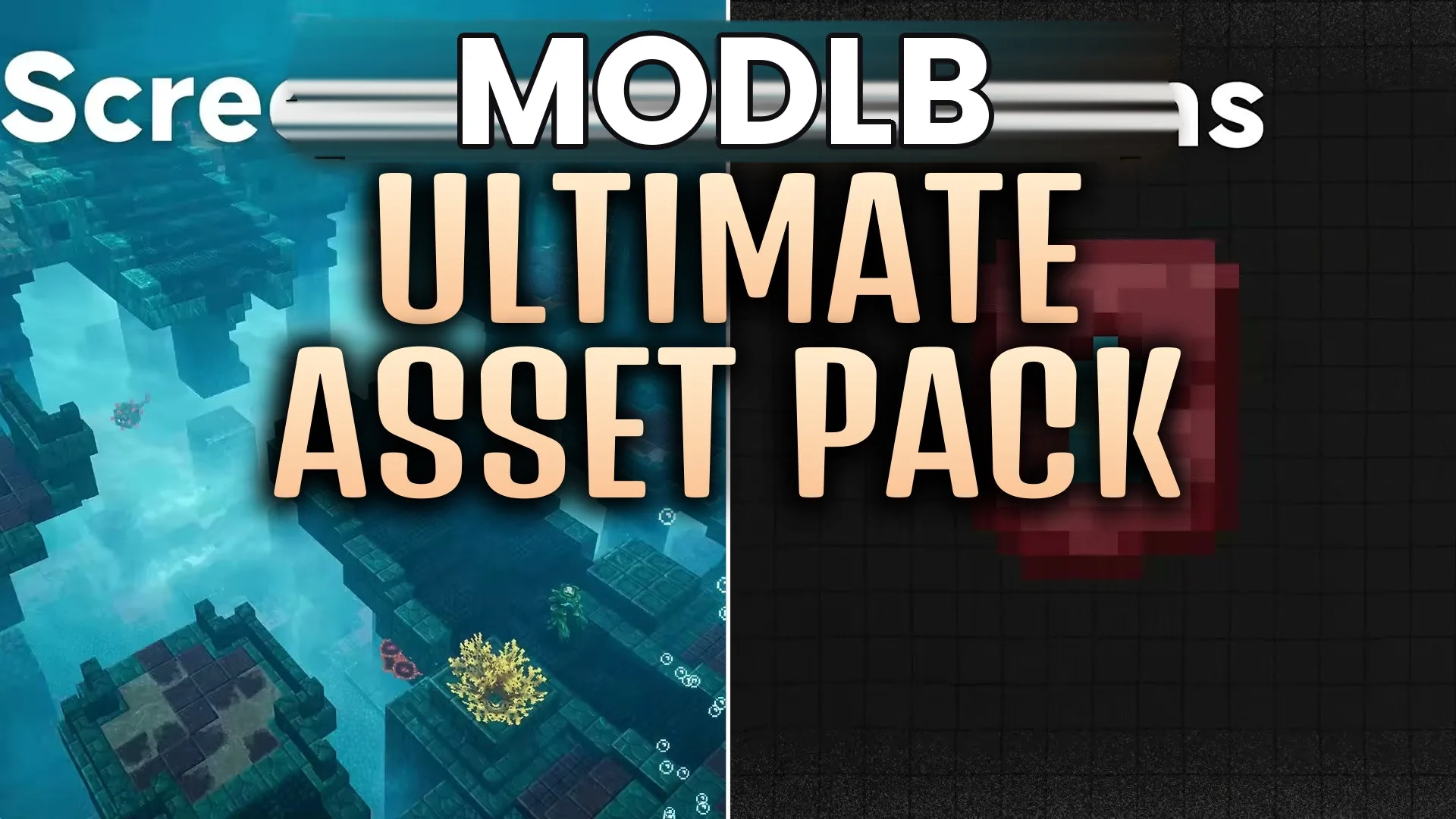 Ultimate Asset Pack Map (26.2, 1.20.1) – Copy 900 Builds for Custom Towns
