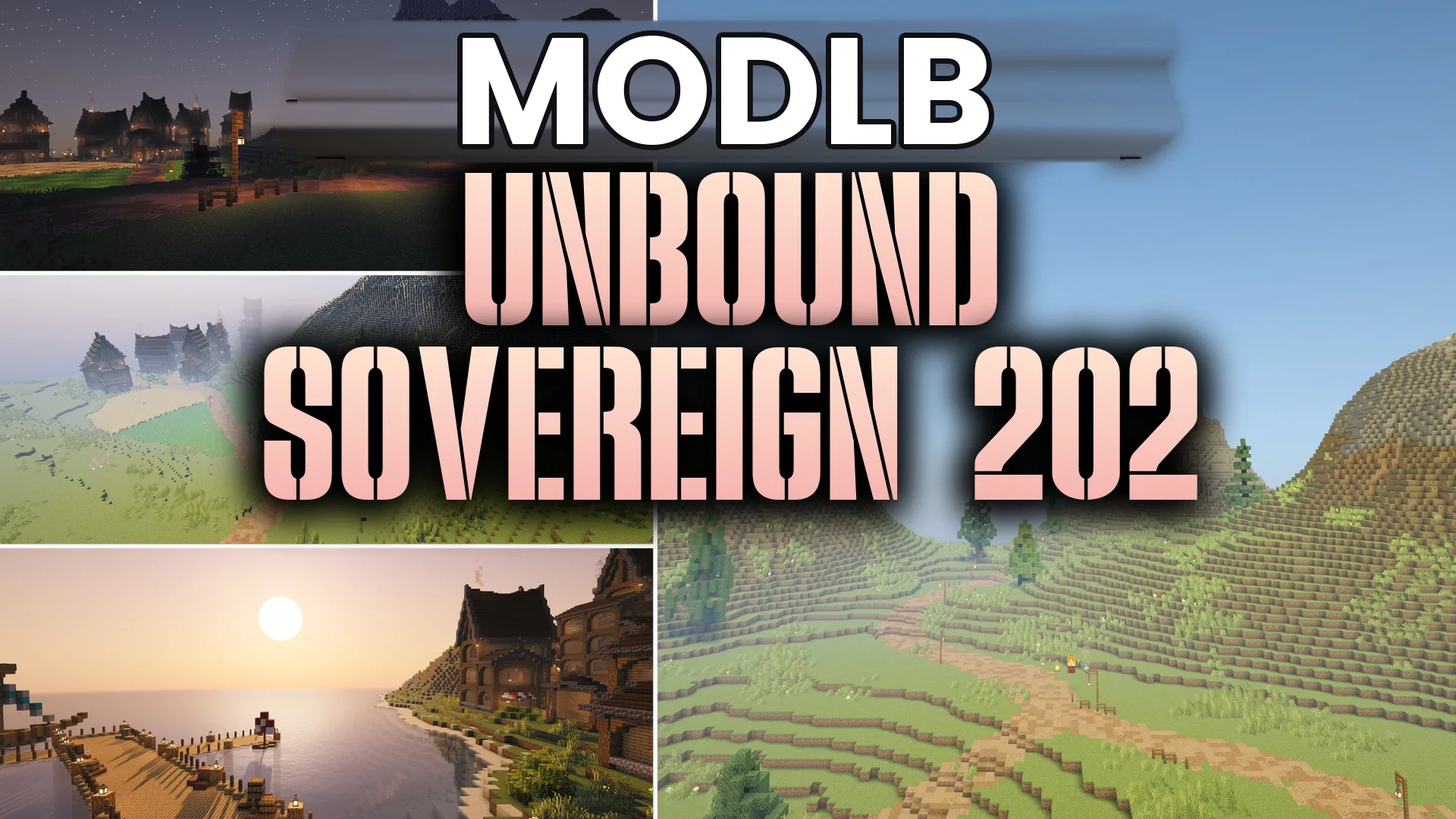 Unbound Sovereign 202 Shaders (26.2, 1.20.1) – Fantasy Modpack Color Grading