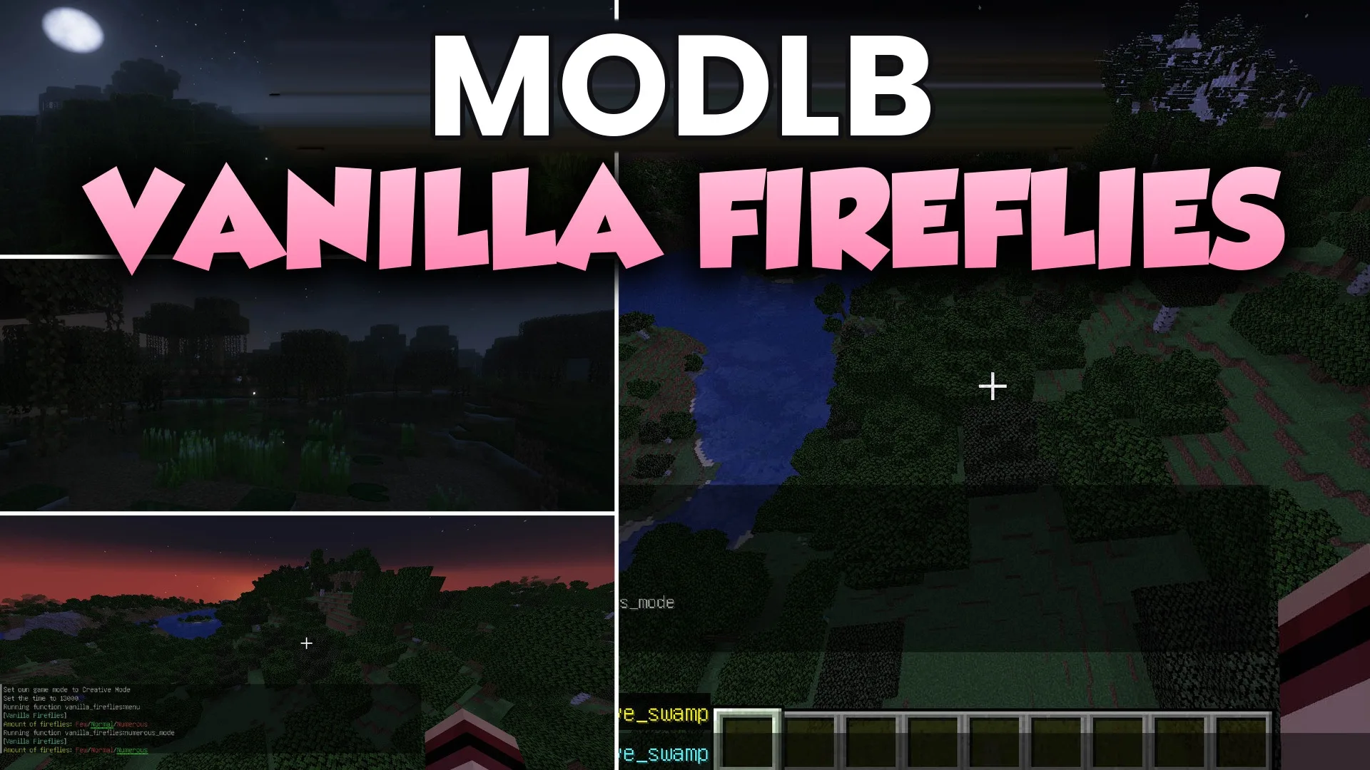 Vanilla Fireflies Data Pack (26.2, 1.21.1) – Illuminate the Night