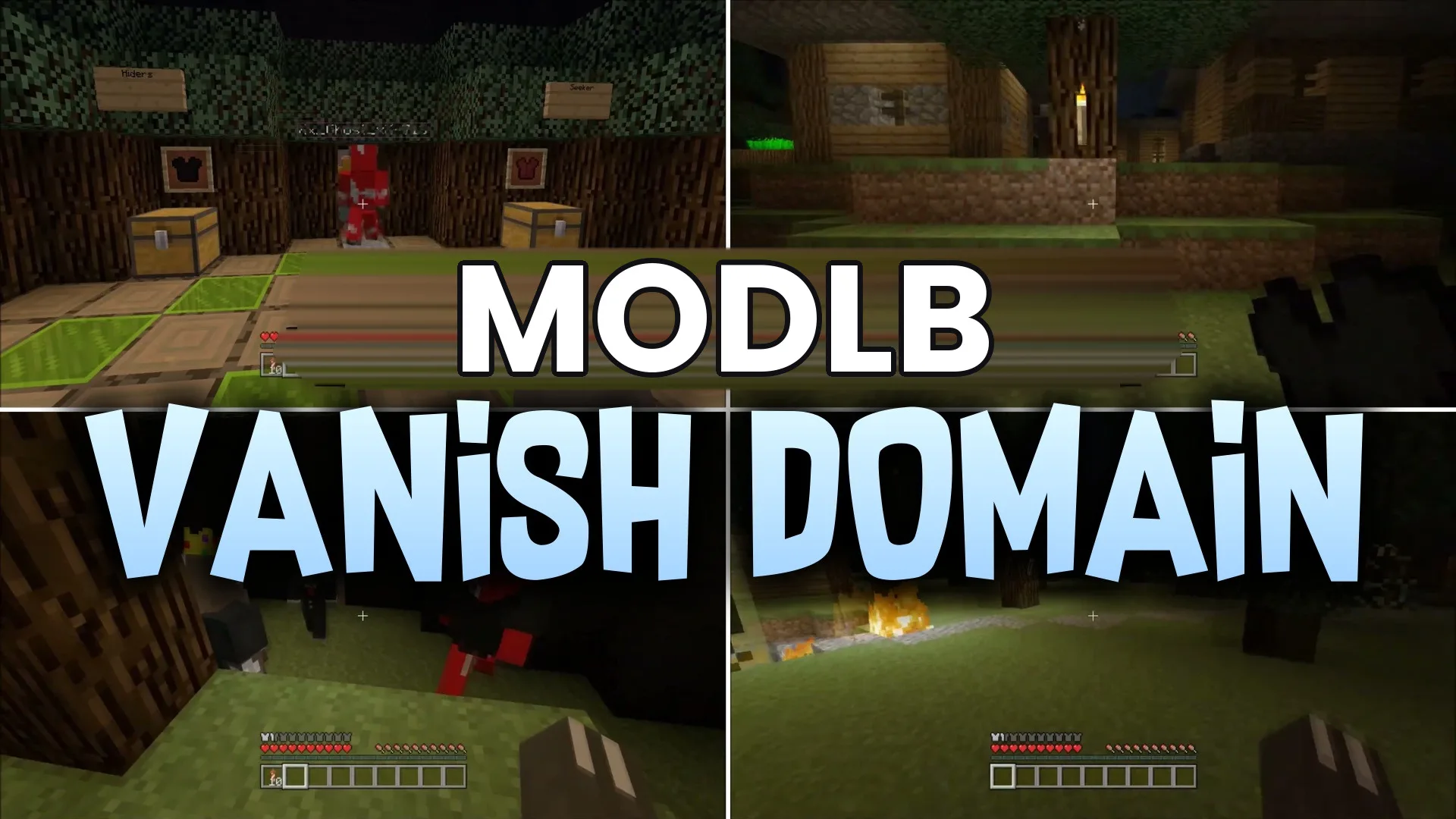 Vanish Domain Map (26.2, 1.20.1) – Outsmart Seekers in Massive Arenas