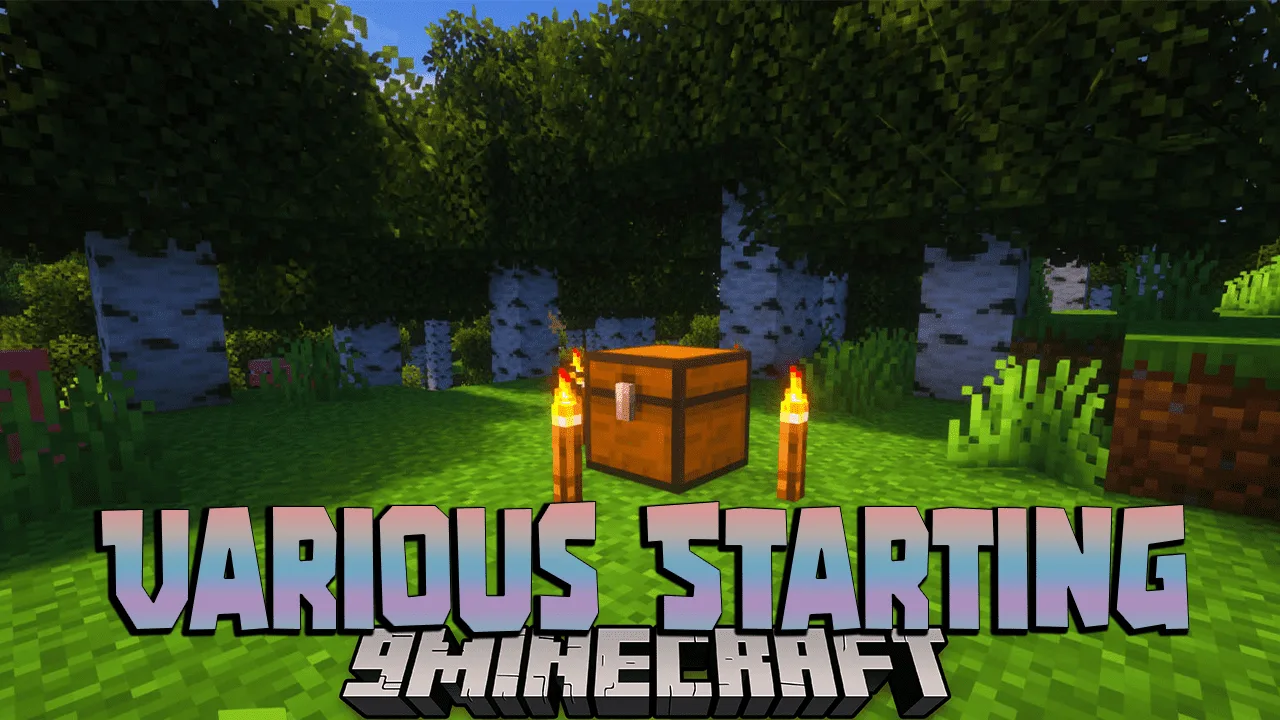 Various Starting Loot Data Pack (26.2, 1.20.1) – Diverse Beginnings