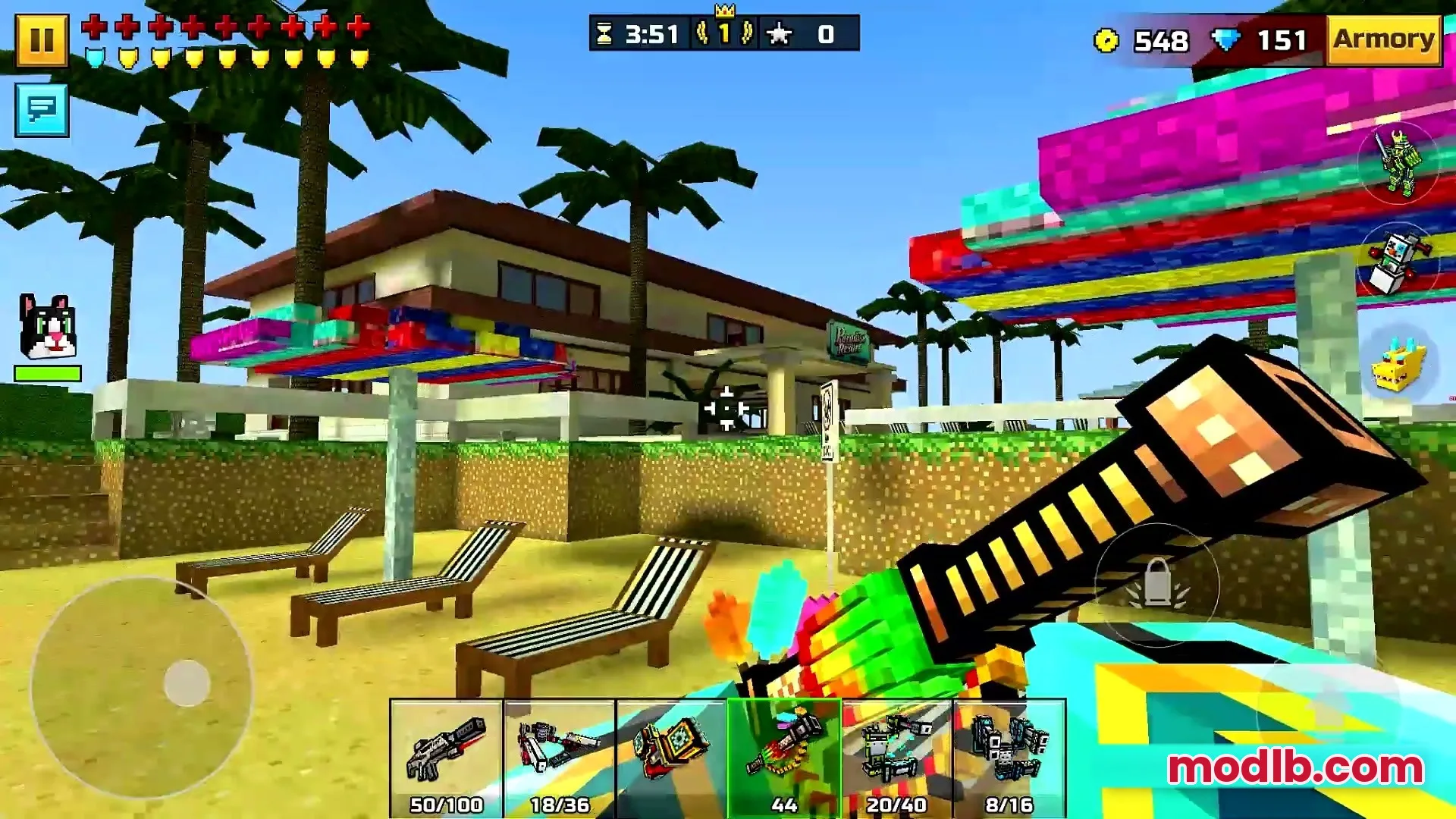 Vibrant Tropic Haven Map Screenshot 1