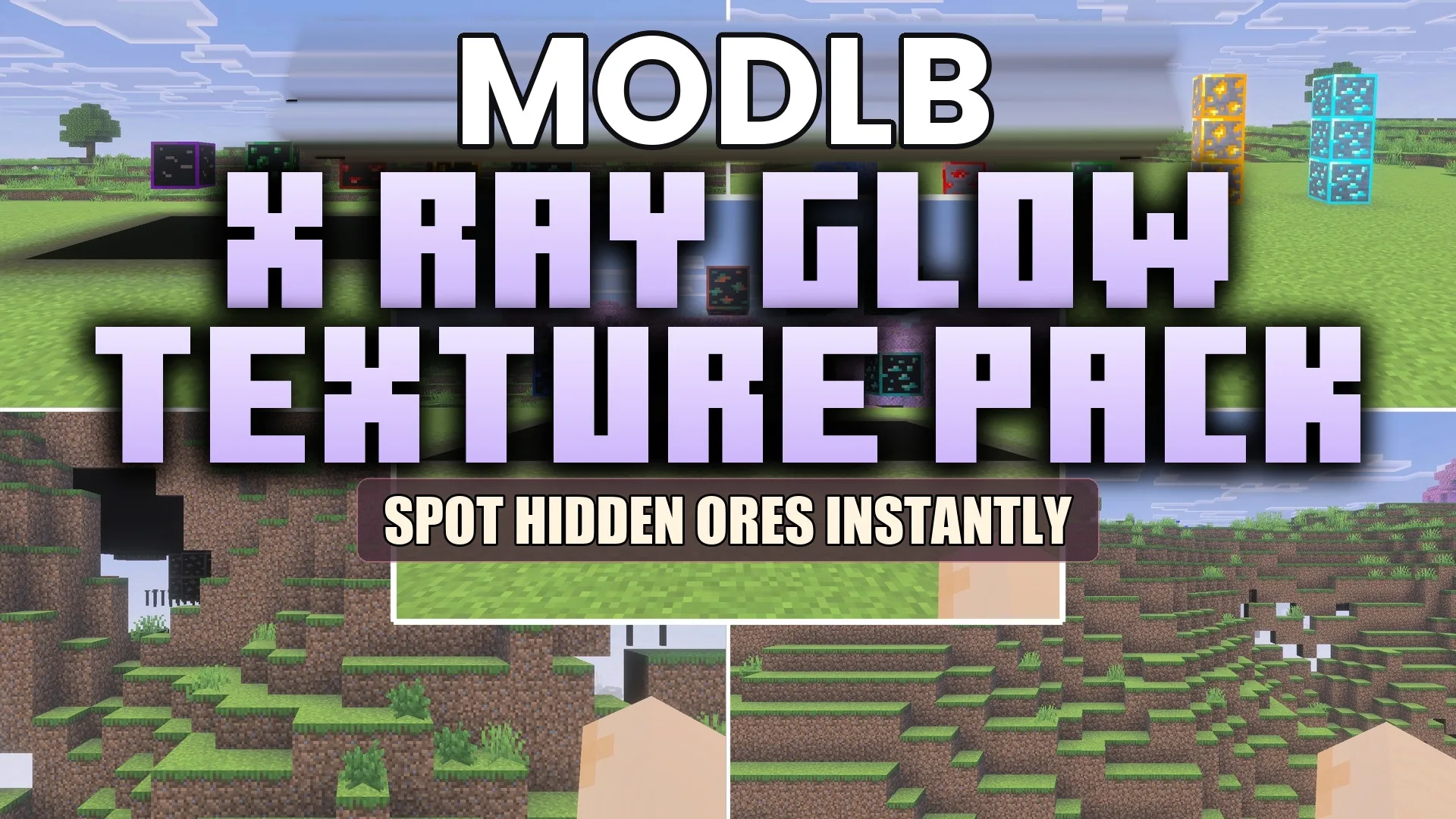 X Ray Glow Texture Pack (26.x, 1.21) – MCPE/Bedrock