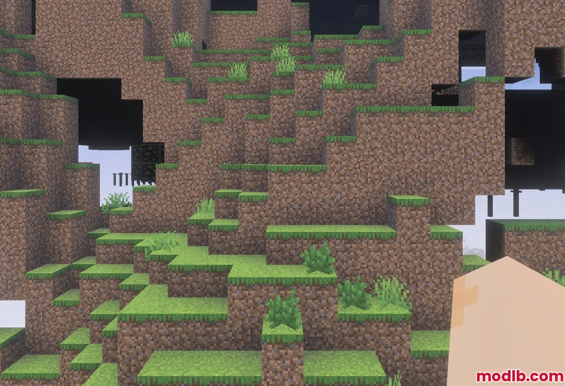 X Ray Glow Texture Pack Screenshot 4 Stone turns transparent so the tunnels show through