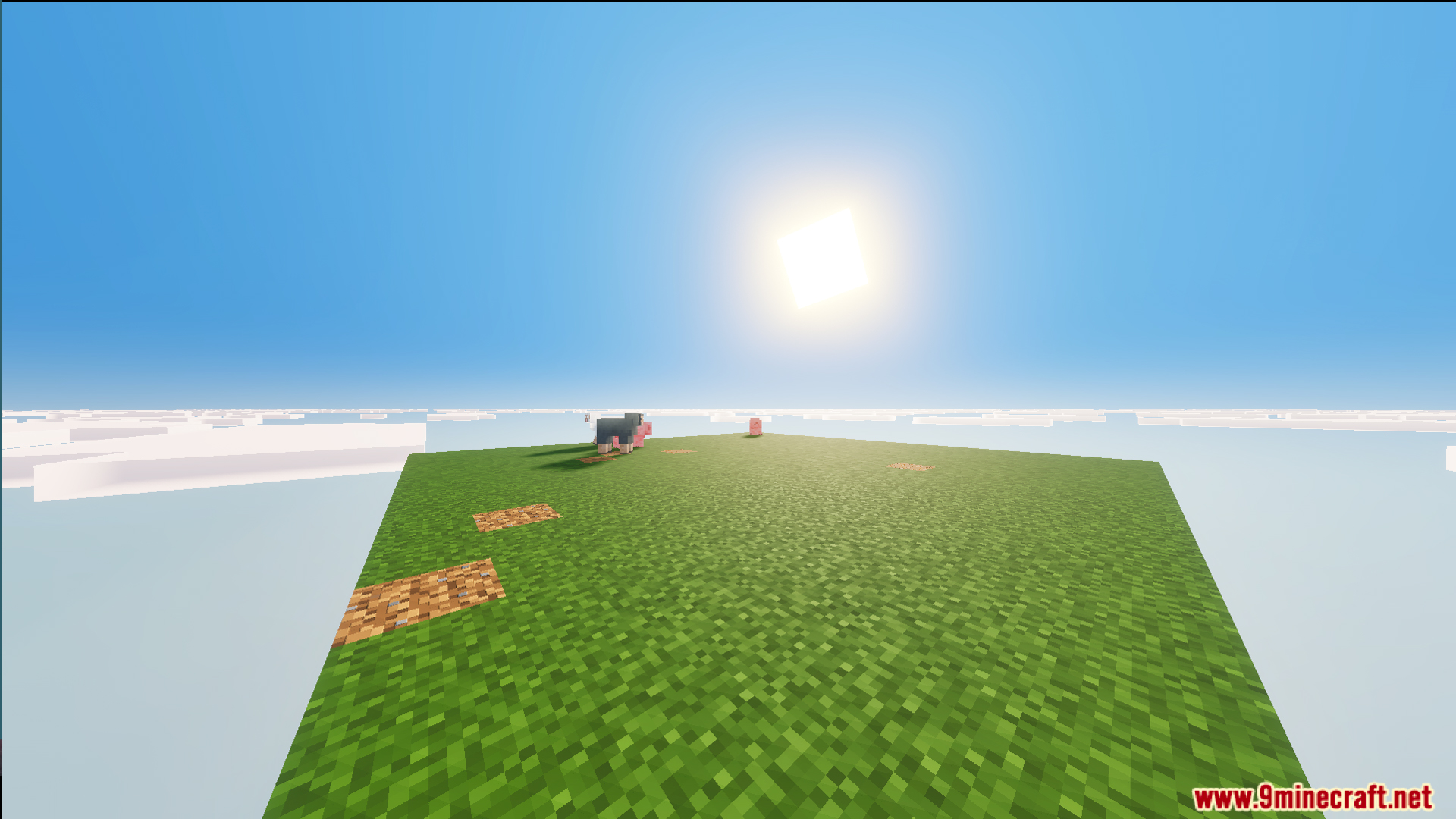 A 100 Layer Challenge Single Chunk Edition Map Screenshot 9 A grass platform in the 100 Layer Challenge Single Chunk Edition Map