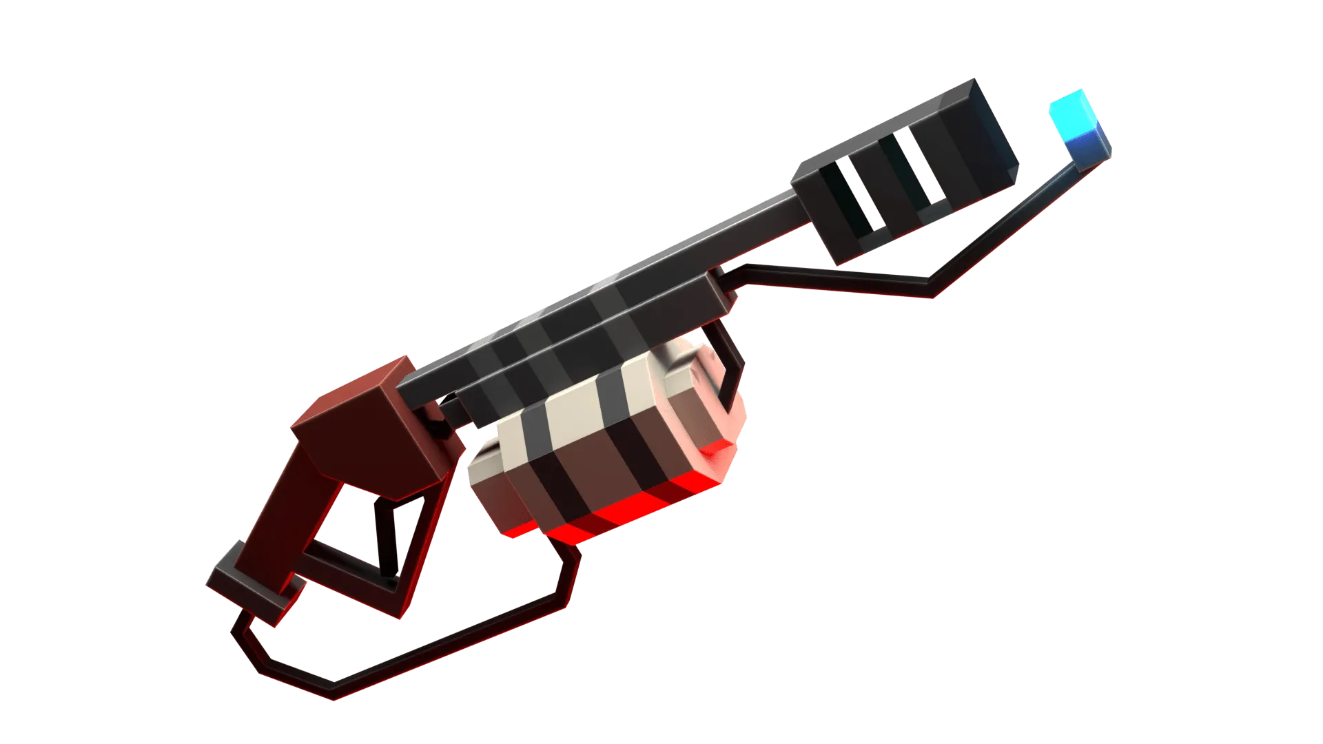 Absolute Guns 2 [3D] Addon (1.21, 1.20) – MCPE/Bedrock Mod
