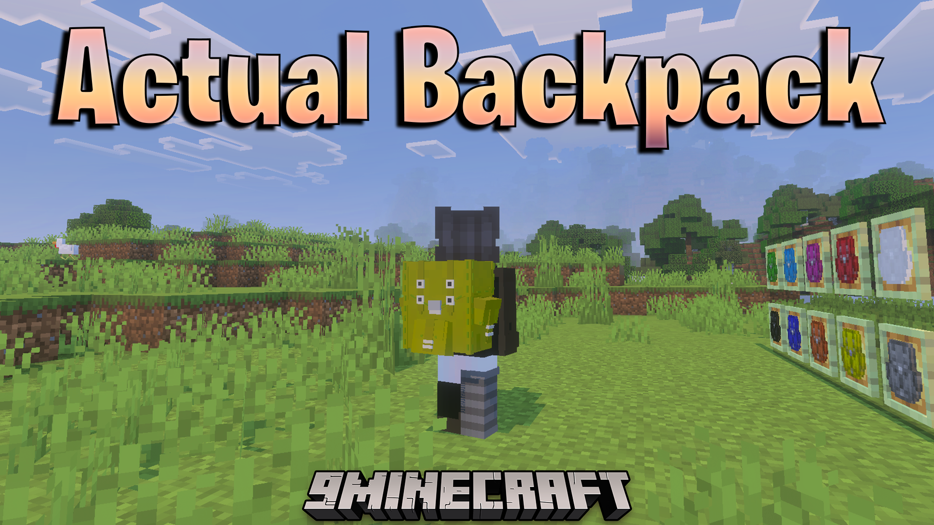 Actual Backpack Addon (26.x) – Craft Wearable Dyeable Bags For Extra Storage