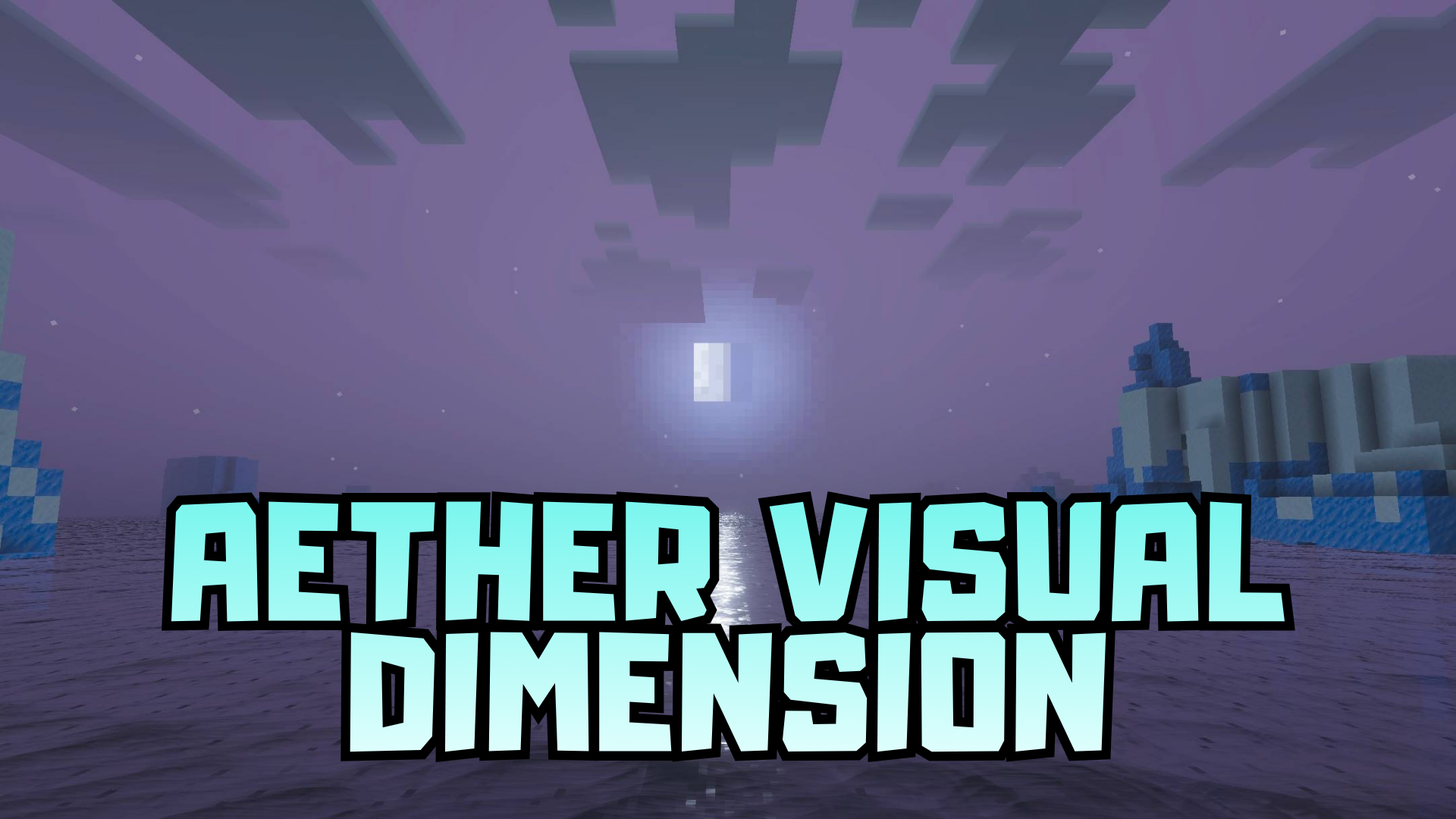 Aether Visual Dimension Shader (26.x, 1.21) – MCPE/Bedrock