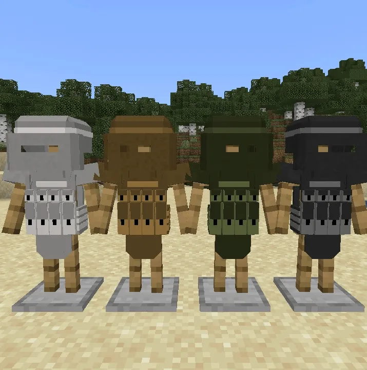Ama Military Gear Addon (1.21) – MCPE/Bedrock Mod