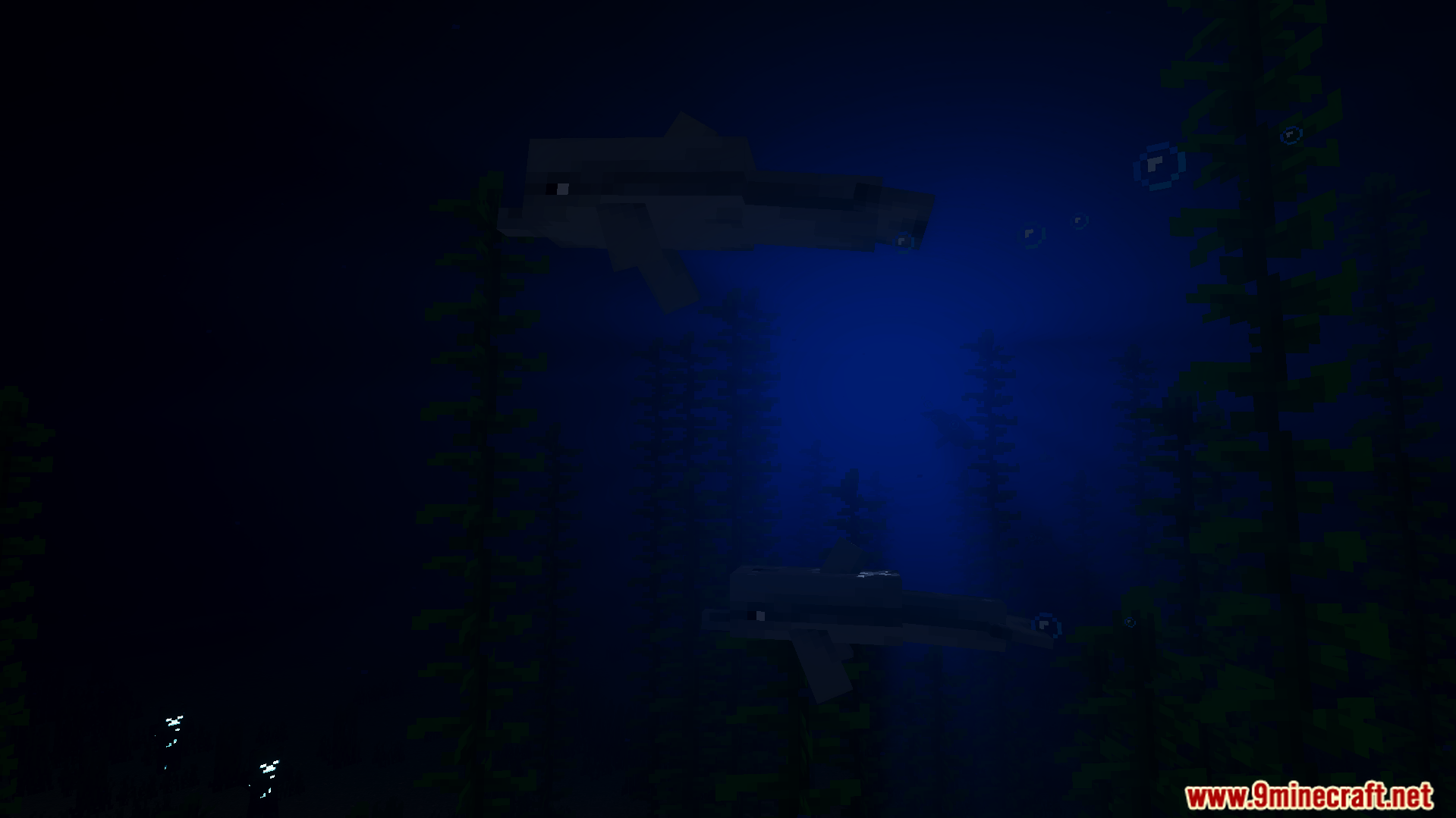 Anima Shader Screenshot 9 Anima Shader features dynamic water with light rays and dolphins swimming underwater