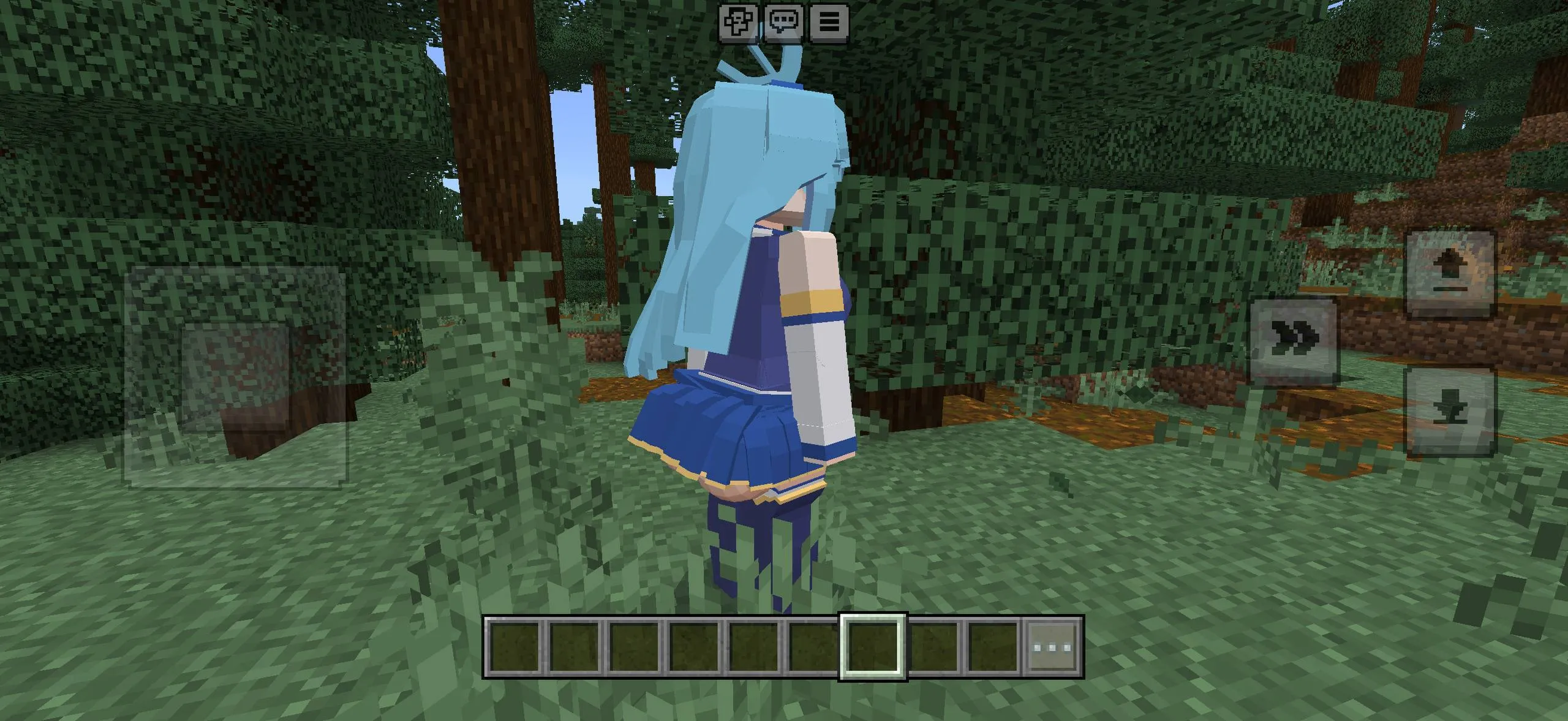 Aqua Jenny Mod MCPE 1.21 Anime Addon for Bedrock Edition