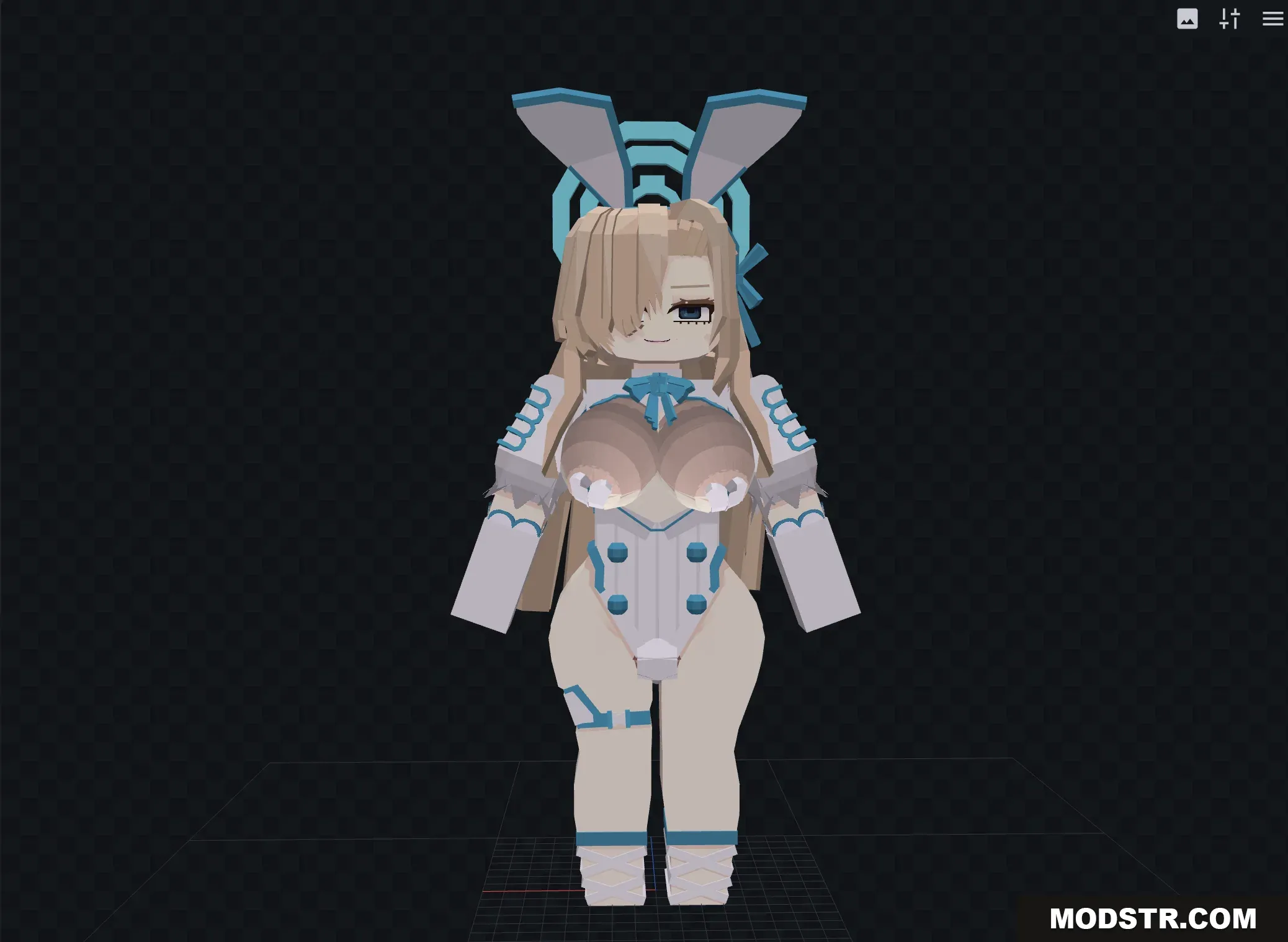 Asuna Neon Jenny Addon for Minecraft PE