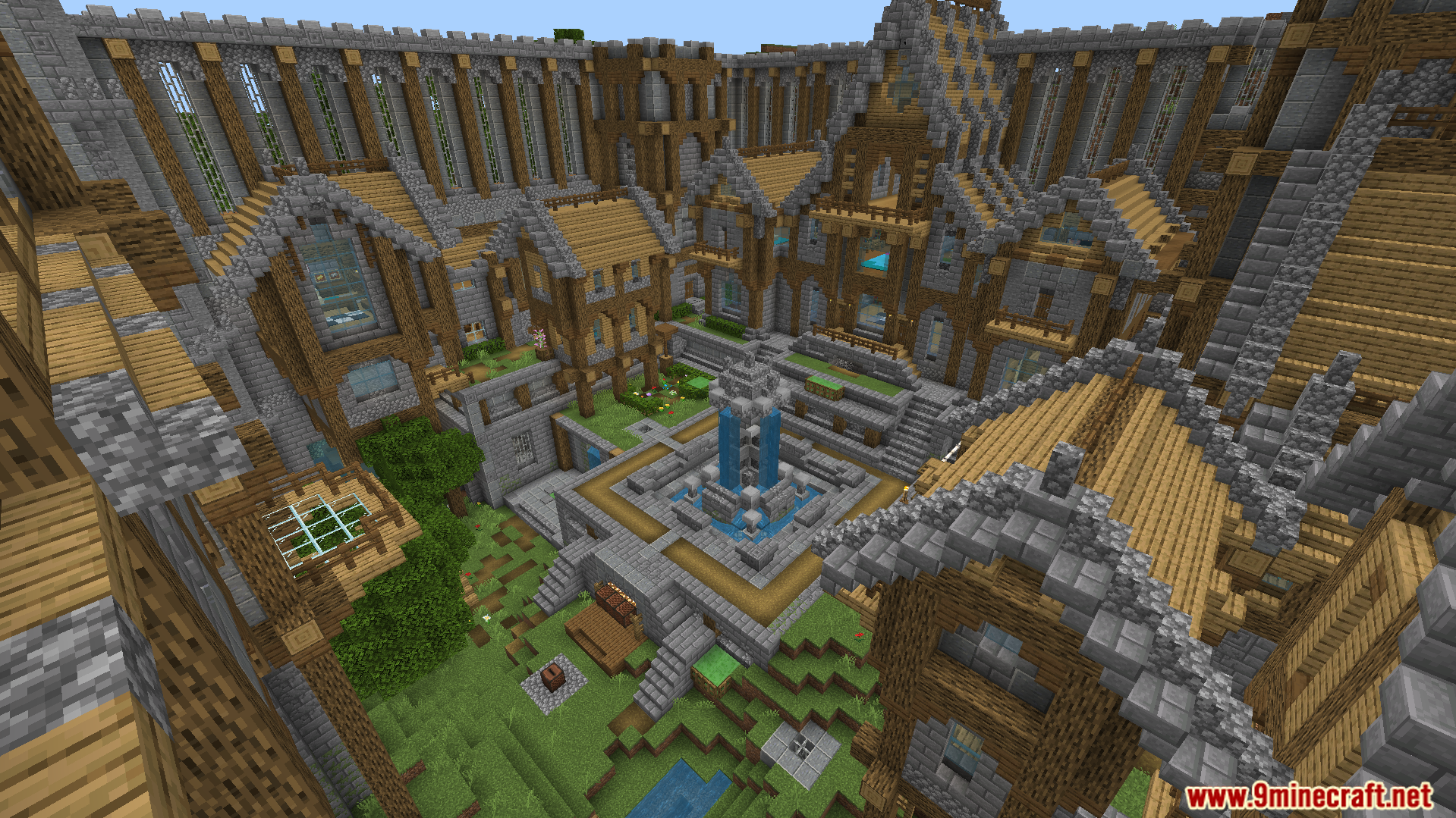 Battle Mini Game Map Screenshot 1 Explore the fun lobby area before the mini game match begins