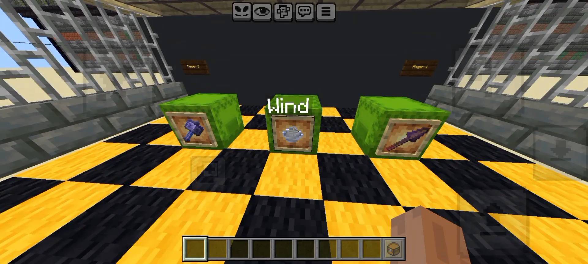 Bedrock Battle Arena Map MCPE/Bedrock Map Screenshot 4 Arena-2 Kits