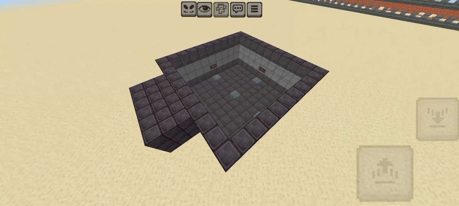 Bedrock Battle Arena Map MCPE/Bedrock Map Screenshot 8 Arena-4 Kits