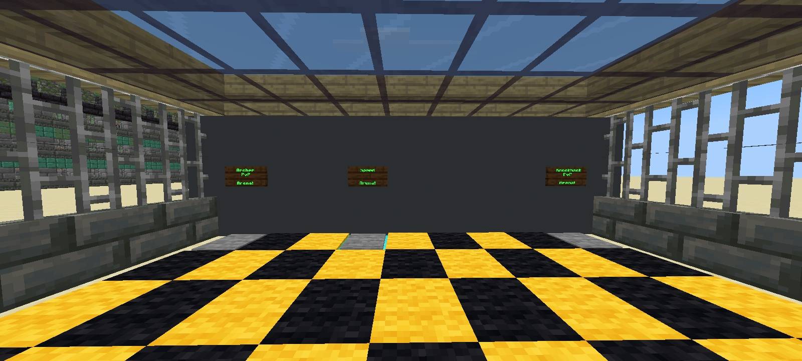 Bedrock Battle Arena Map MCPE/Bedrock Map Screenshot 13 Fan kits