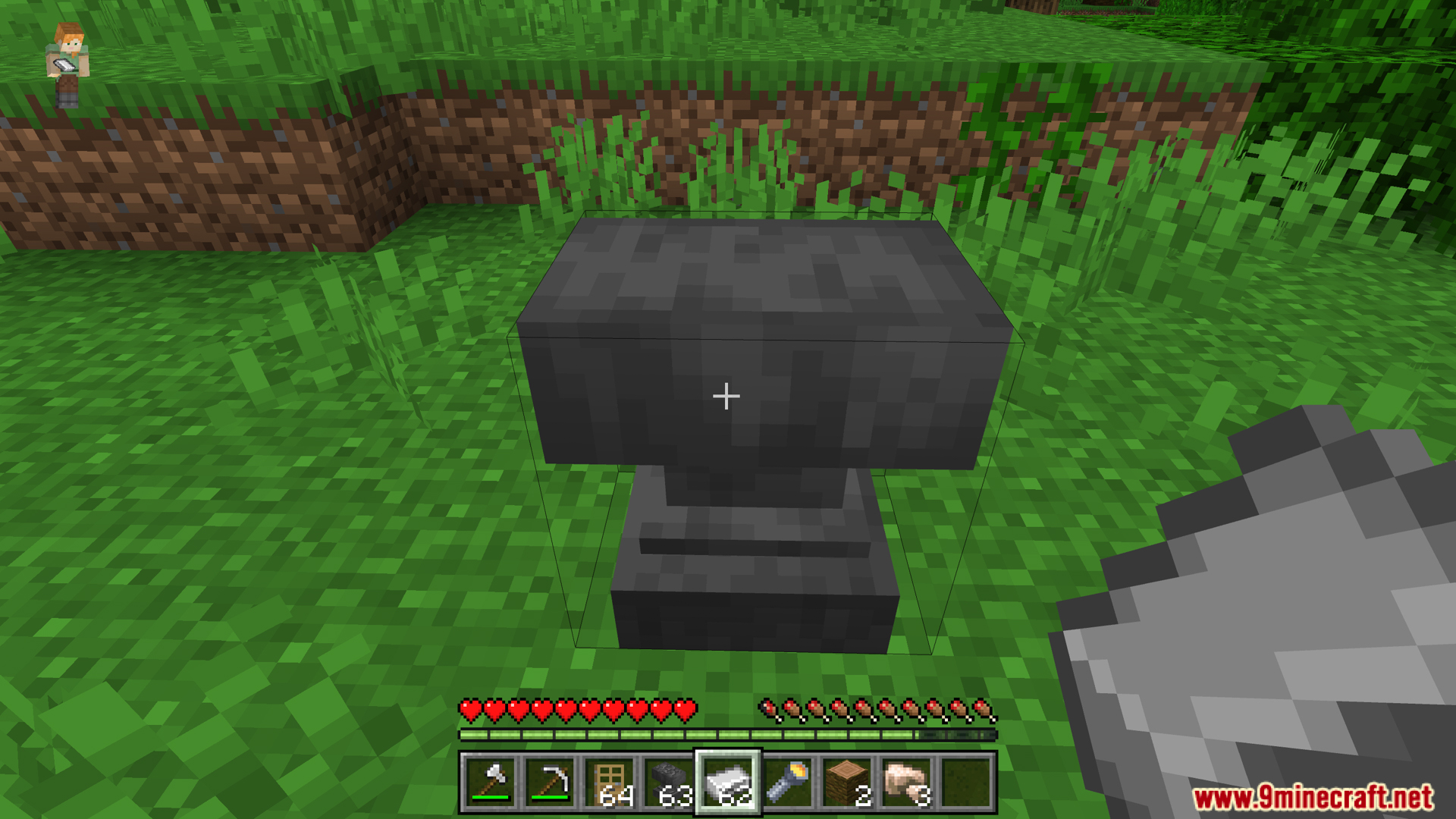 Bedrock Essentials+ adds popular features like a tree capitator