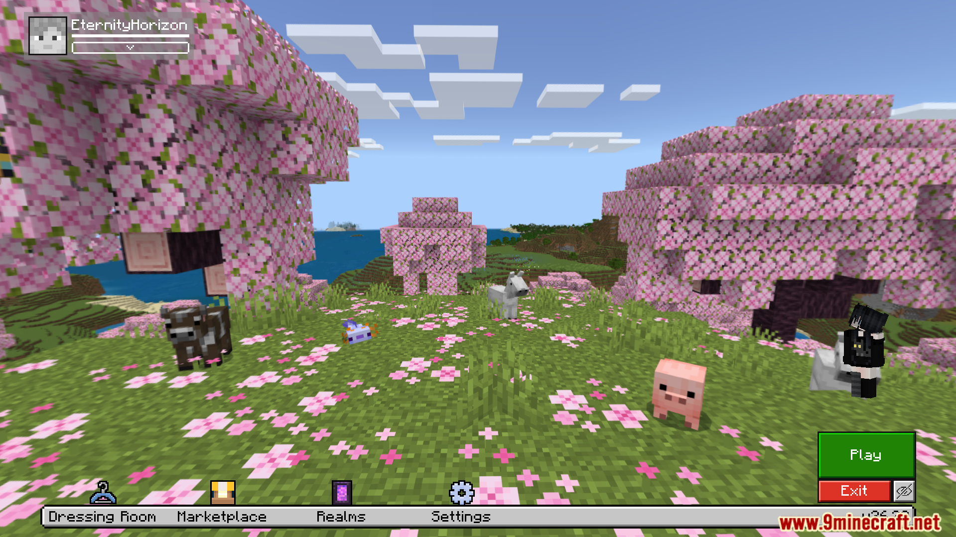 The main menu buttons are moved to make them easier to reach