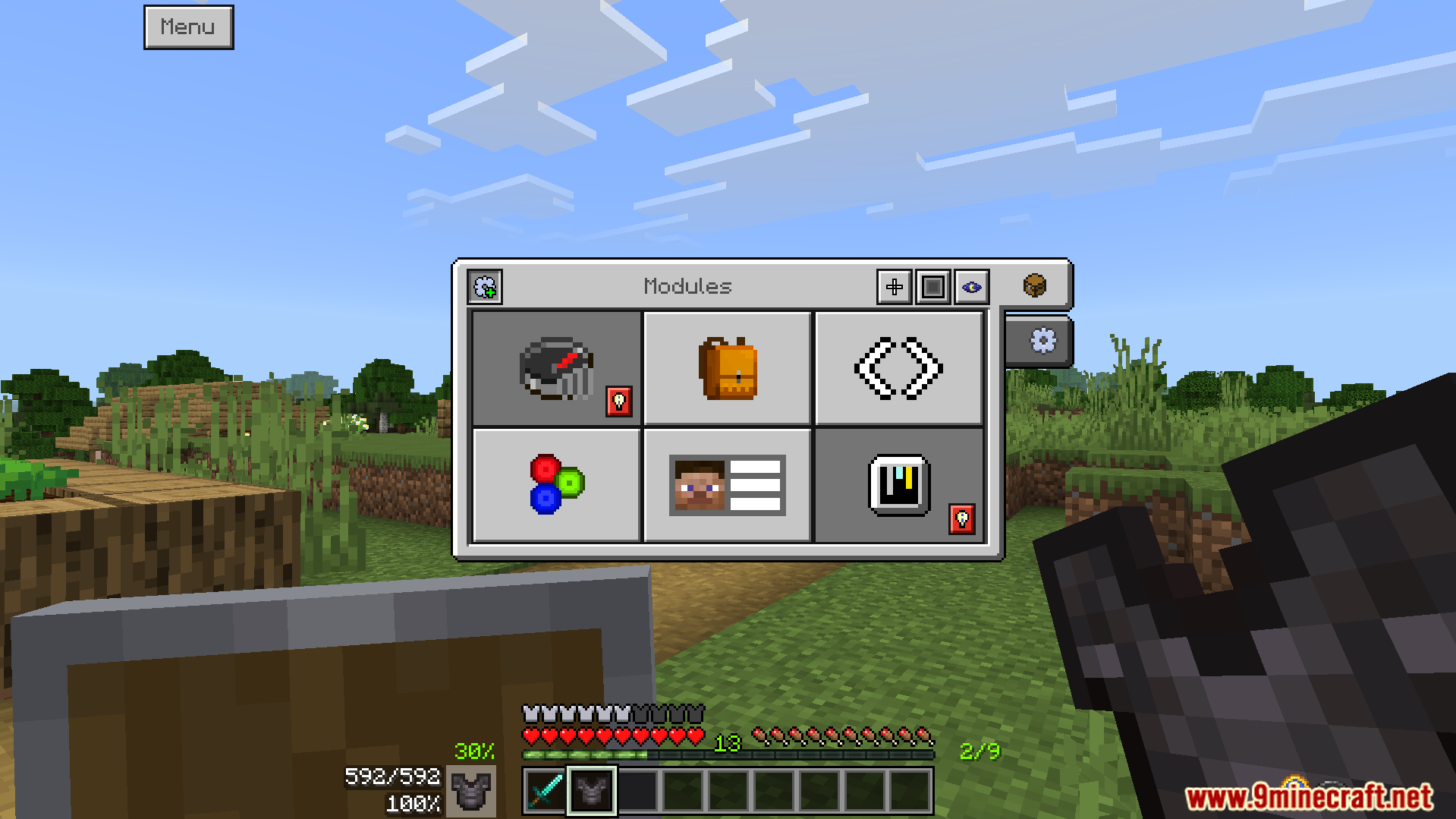 A new menu lets you customize features like the crosshair style