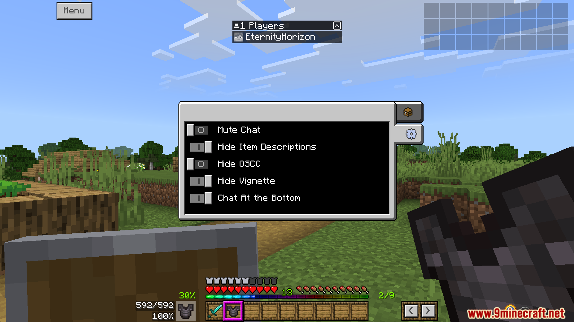Customize your game screen with new user interface settings