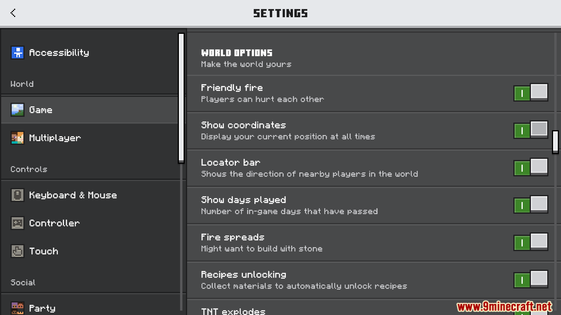 Better Days Played Texture Pack Screenshot 2 Enable the show coordinates and show days played world options