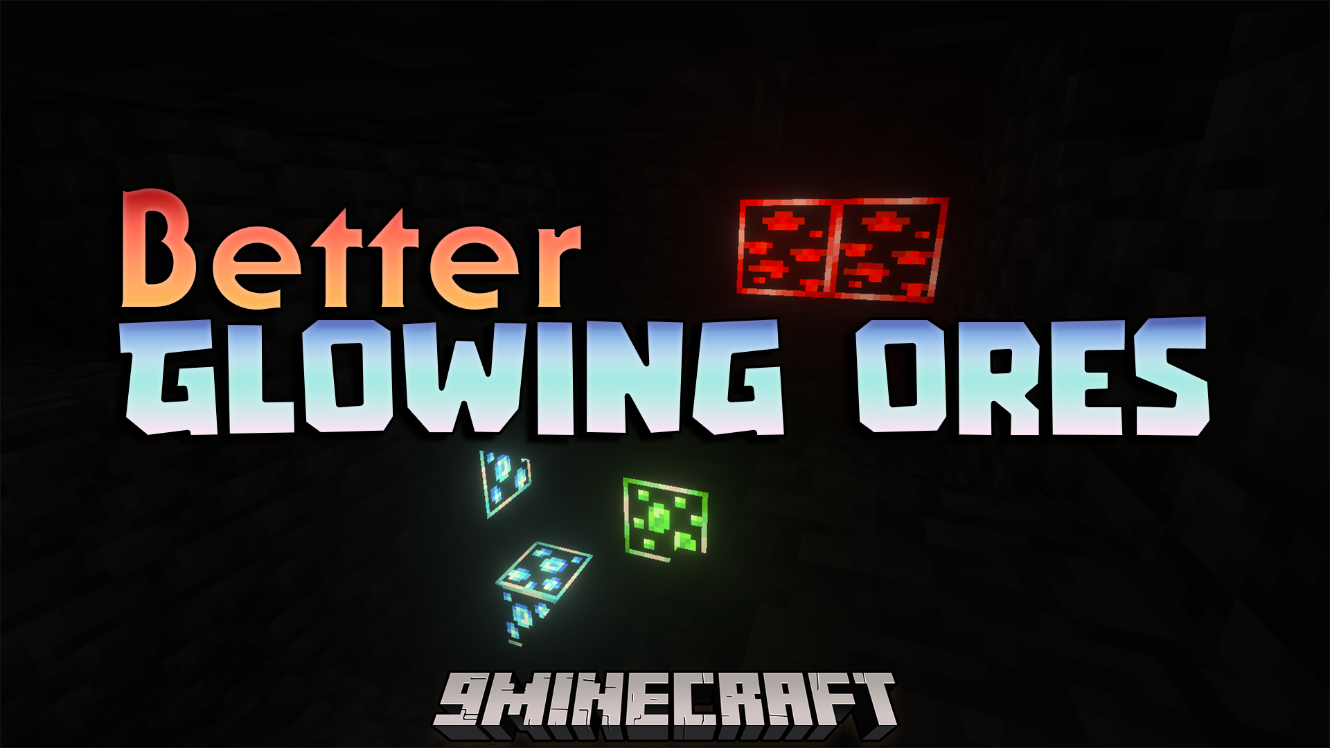 Better Glowing Ores Texture Pack (26.x, 1.21) – Glowing Ores And Clear Night Vision