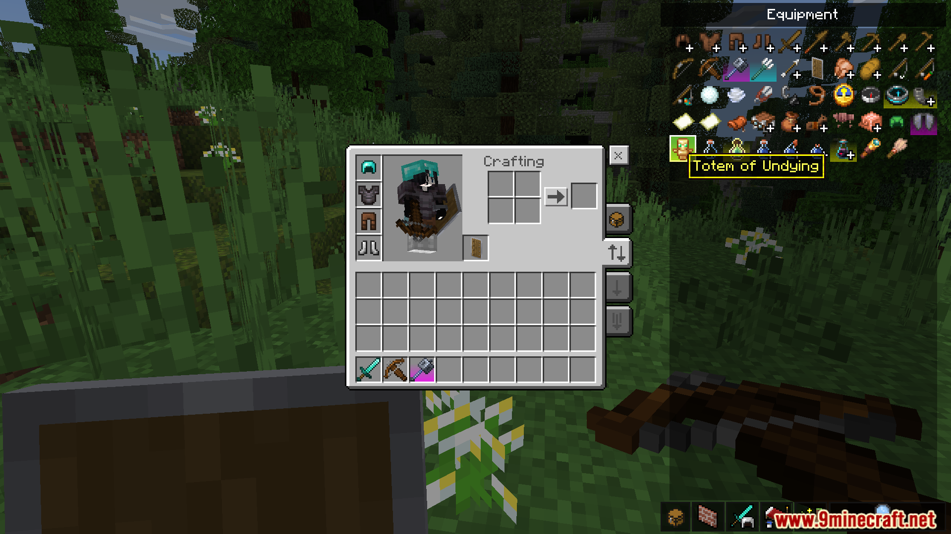 Better Inventory Overhauled Texture Pack Screenshot 6 New inventory layout makes item sorting and navigation much easier