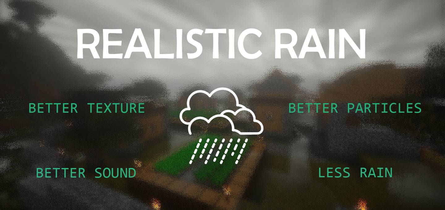 Better Rain Shader (26.x, 1.21) – MCPE/Bedrock