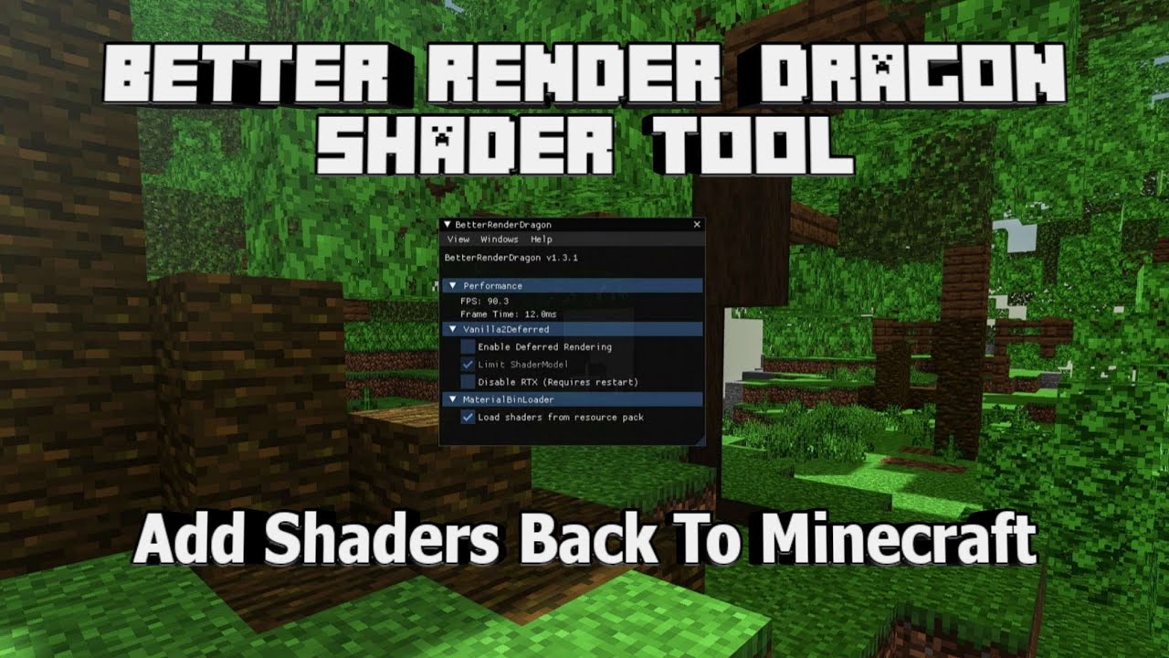 Better RenderDragon Mod (26.x, 1.21) – Add Shaders Back To Minecraft