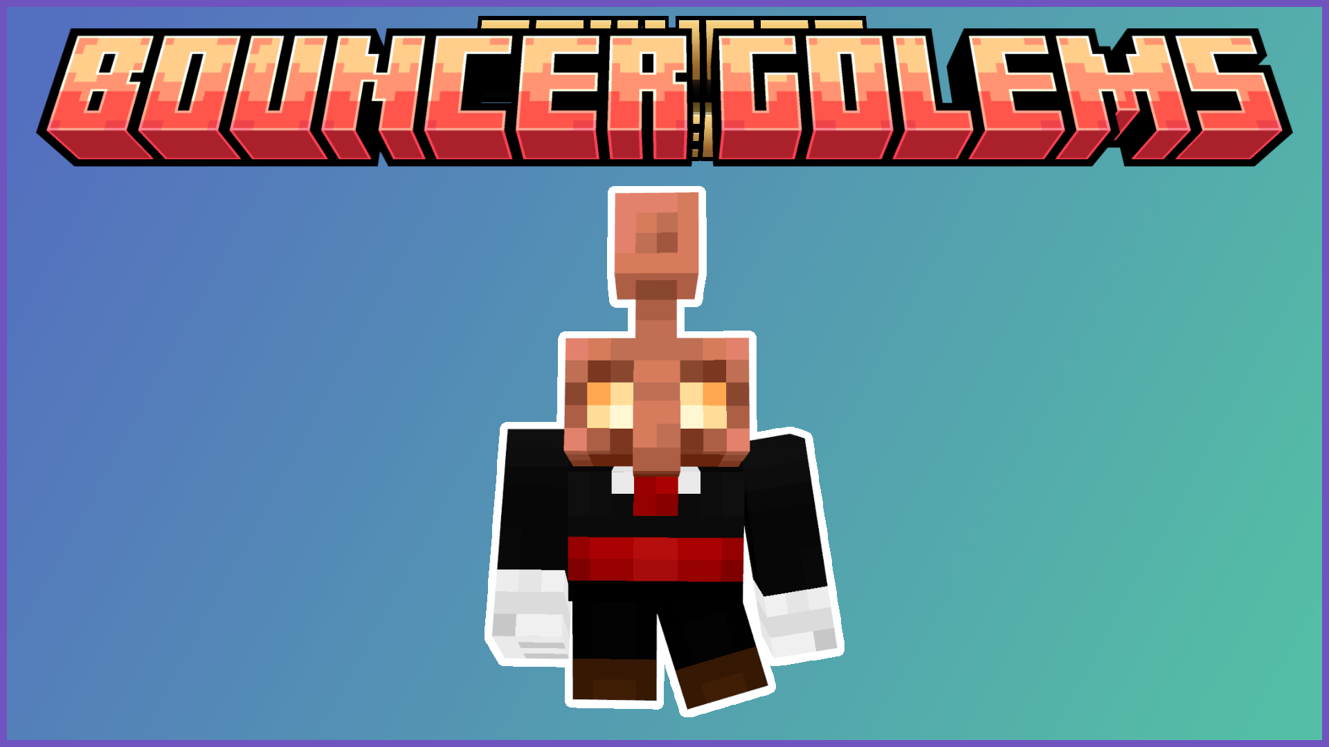 Bouncer Golems Texture Pack (26.x, 1.21) – MCPE/Bedrock