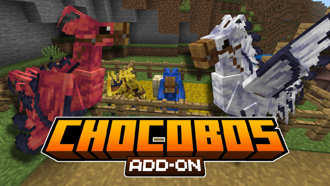 Chocobos Addon (1.21) – MCPE/Bedrock Mod