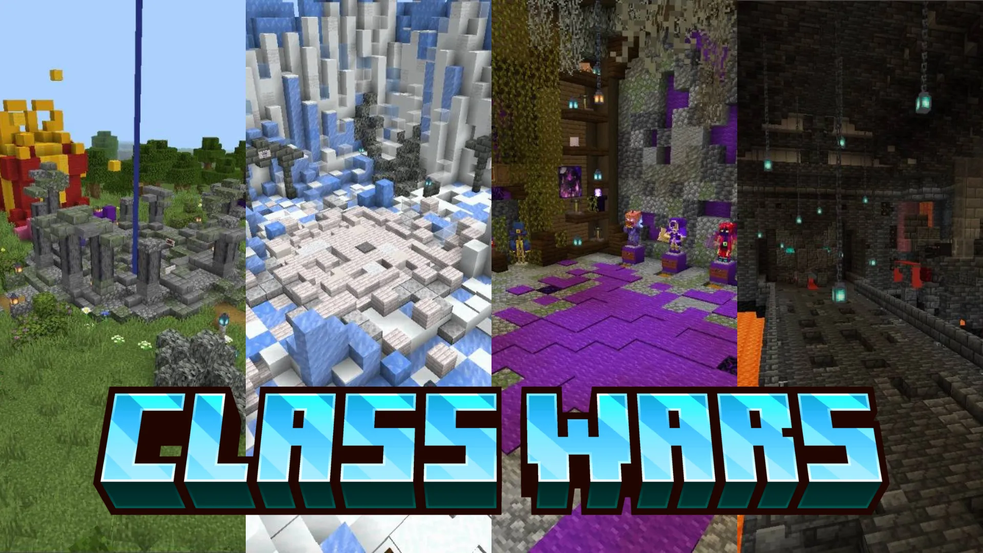 Class Wars Map (1.21) – MCPE/Bedrock