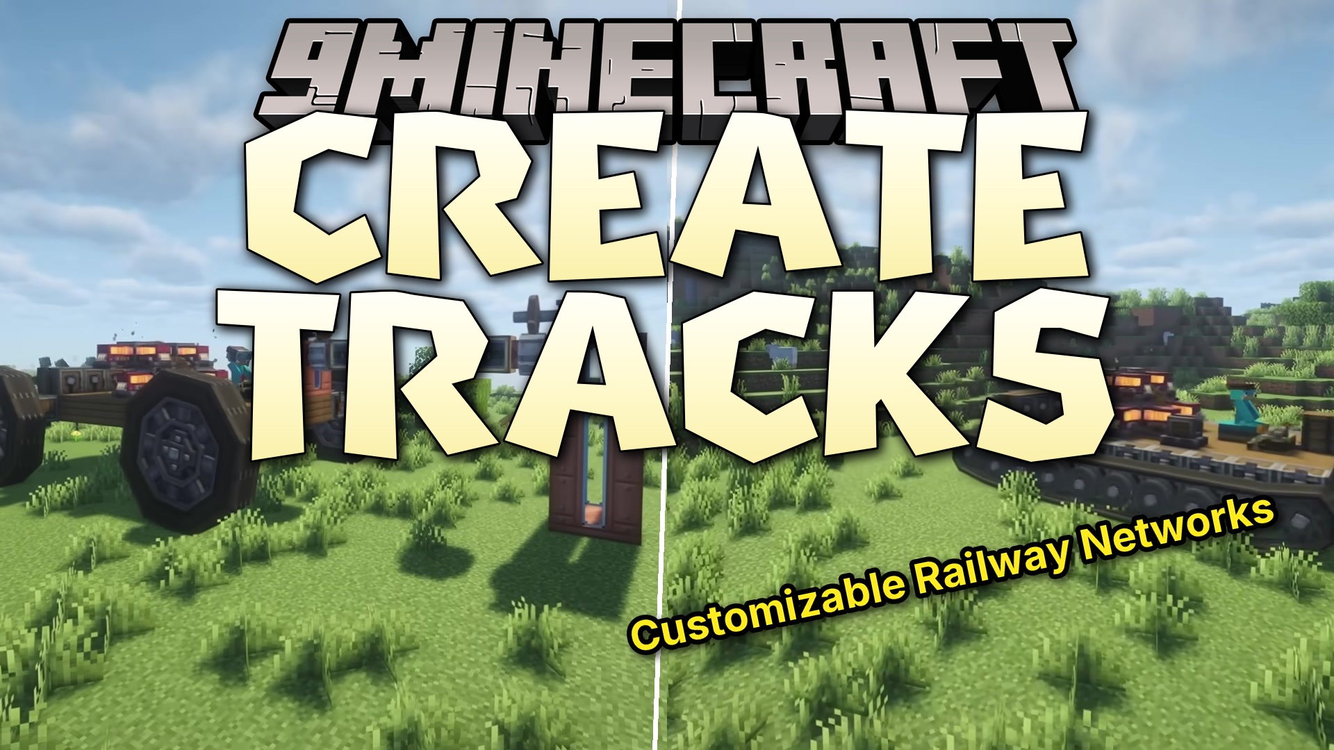 Create Tracks Mod (1.21.1) – Build Heavy Vehicles with Working Tracks