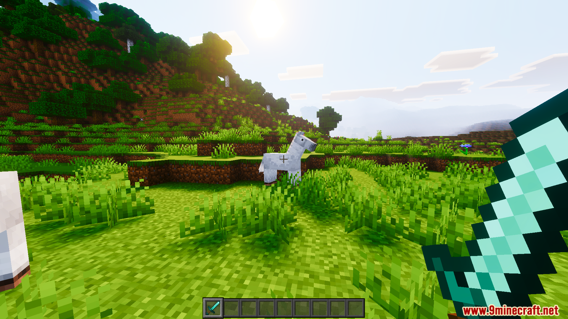Crosshair Indicator Texture Pack Screenshot 6 The crosshair indicator changes color when looking at a target in combat