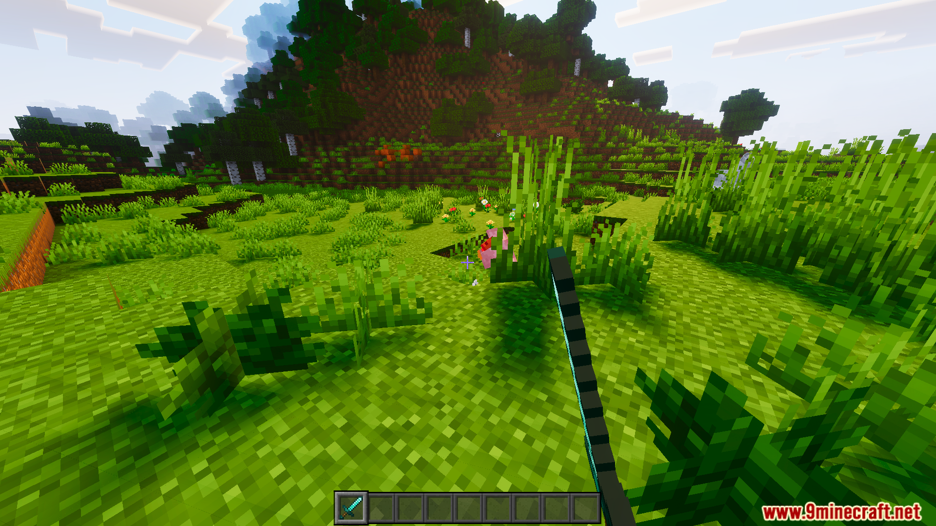 Crosshair Indicator Texture Pack Screenshot 10 Crosshair Indicator Texture Pack turns the crosshair red when looking at a target