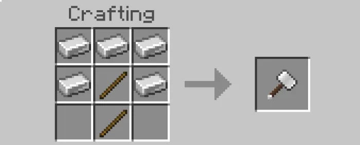 DL’s Vanilla Hammers (1.21) – MCPE/Bedrock Mod