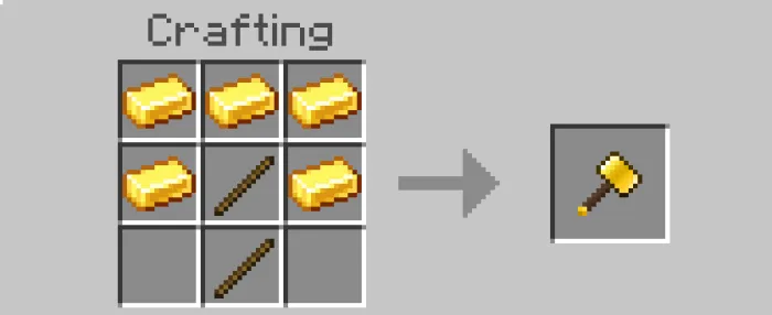 DL’s Vanilla Hammers (1.21) – MCPE/Bedrock Mod