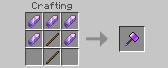 DL’s Vanilla Hammers (1.21) – MCPE/Bedrock Mod