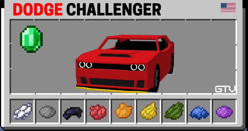Dodge Car’s Addon (1.21) – MCPE/Bedrock Mod