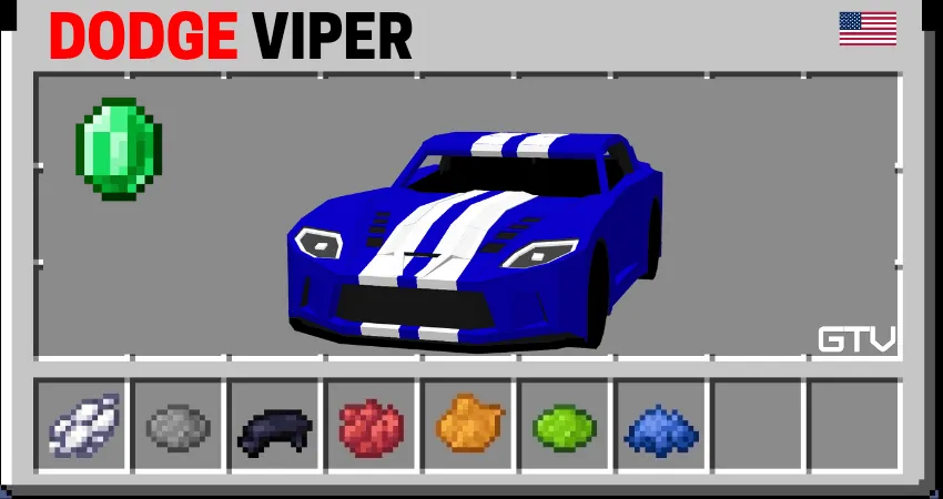 Dodge Car’s Addon (1.21) – MCPE/Bedrock Mod