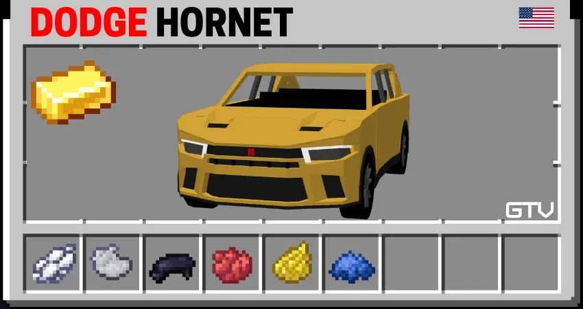 Dodge Car’s Addon (1.21) – MCPE/Bedrock Mod