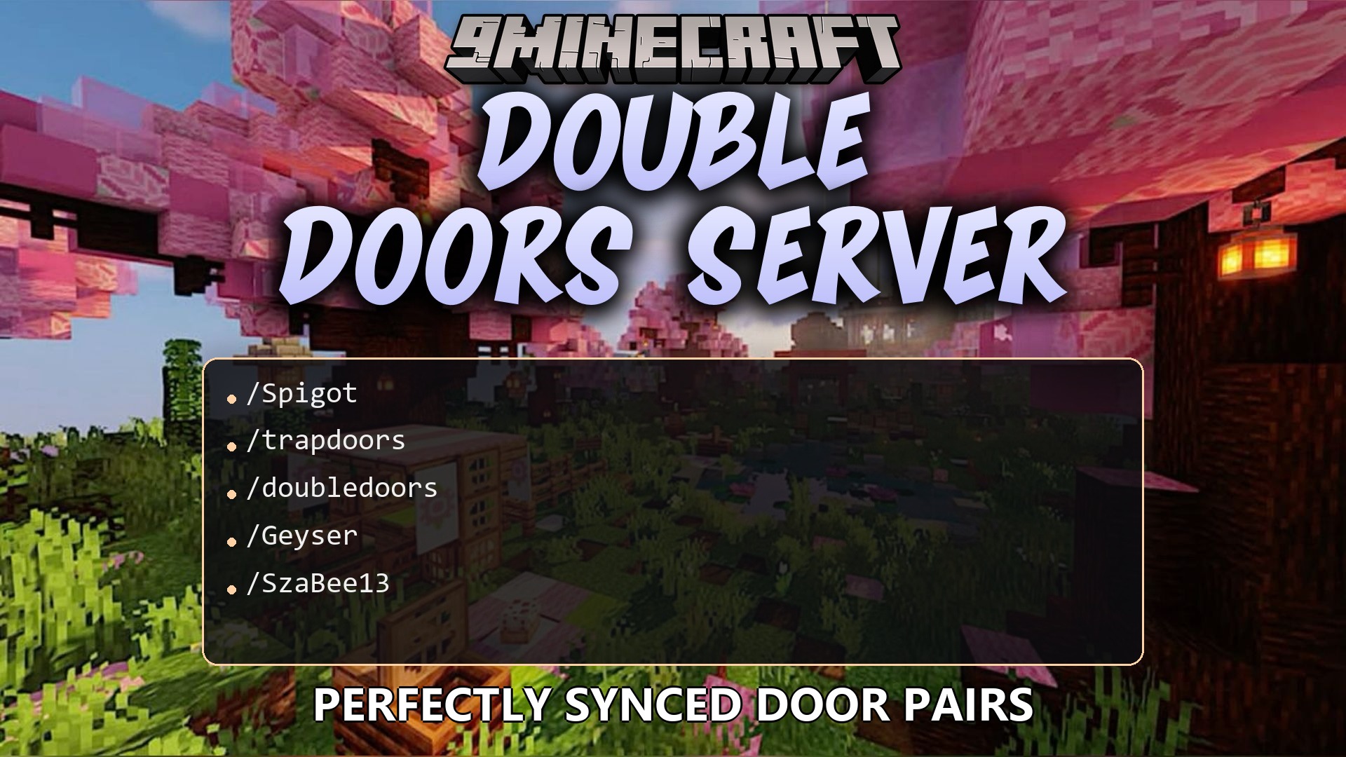 Double Doors Server Plugin (26.2, 1.21.1) – Stop Clicking Both Doors