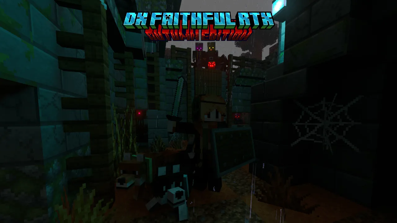 DX Faithful RTX Texture Pack (1.21) – MCPE/Bedrock