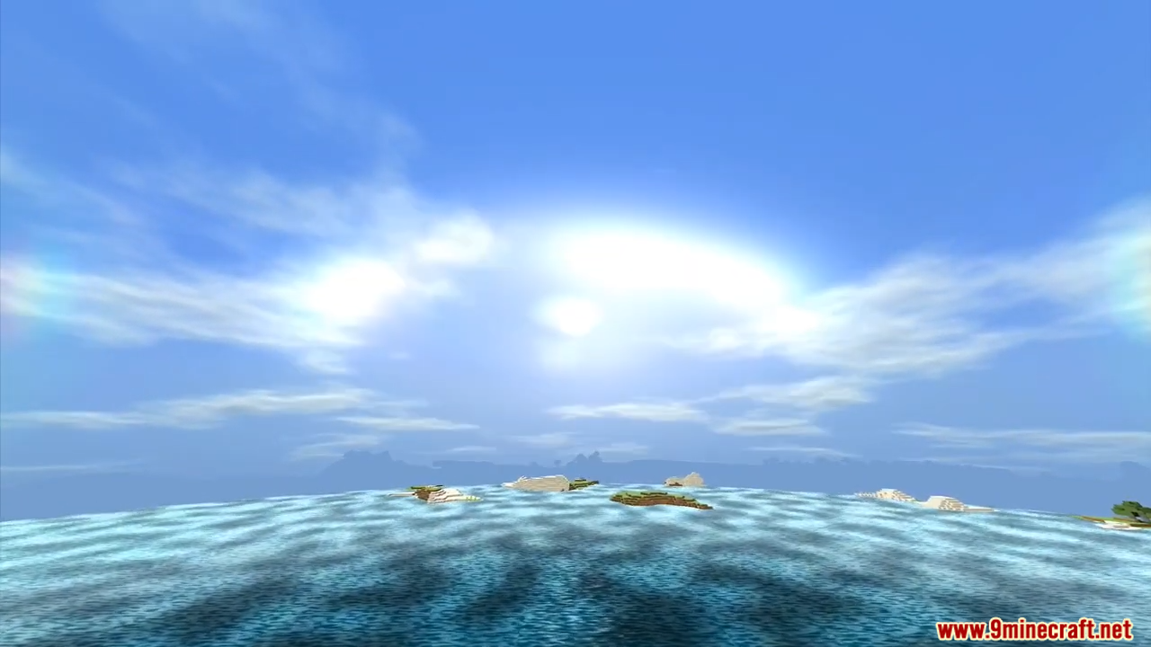ESBE 1G Shader Screenshot 4 The ESBE 1G Shader provides realistic lighting for the sky and water surfaces