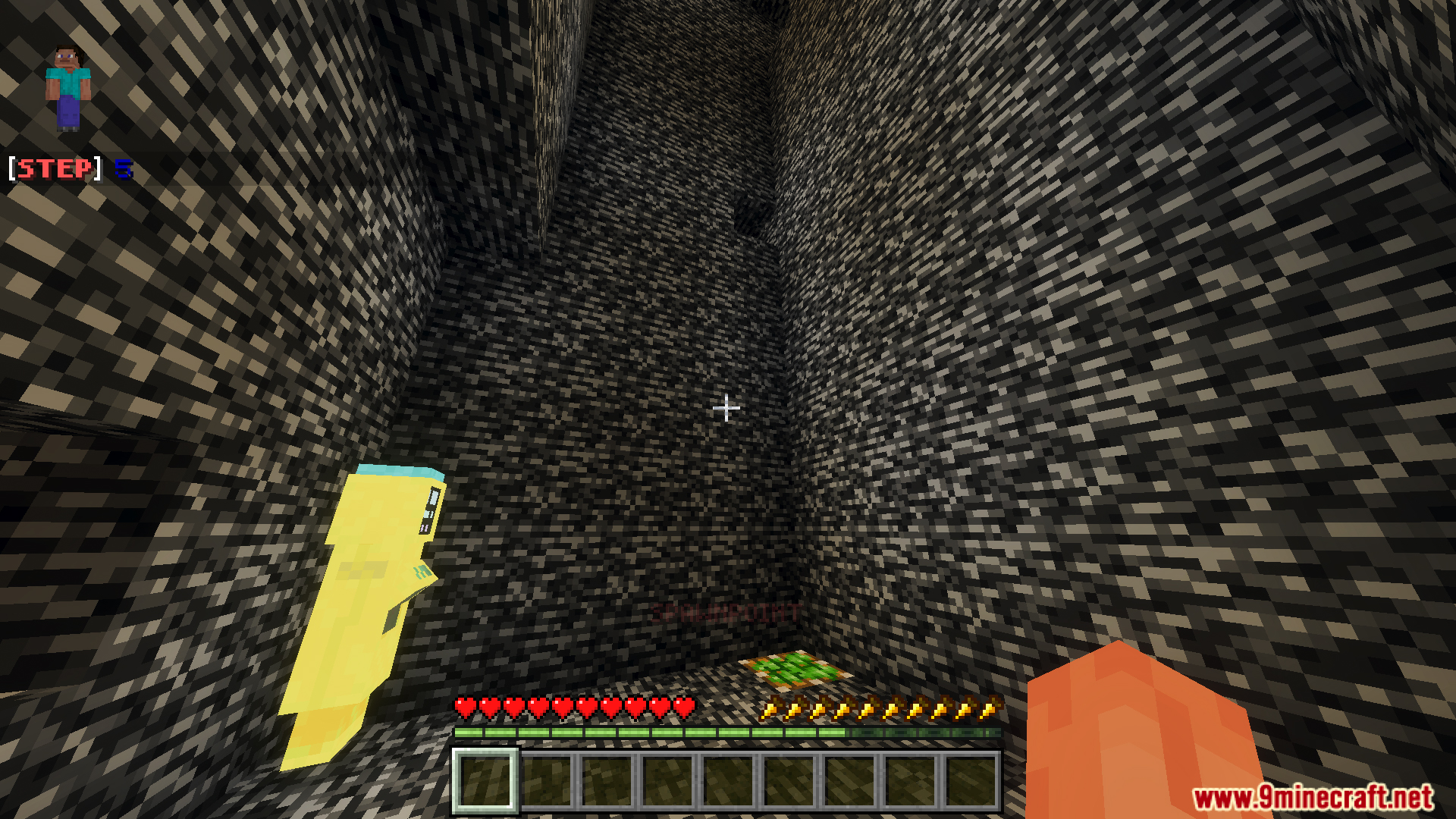 Escape from Bedrock Prison 10 the Last Journeys Map Screenshot 11 Escape from Bedrock Prison map featuring a yellow character and a pressure plate