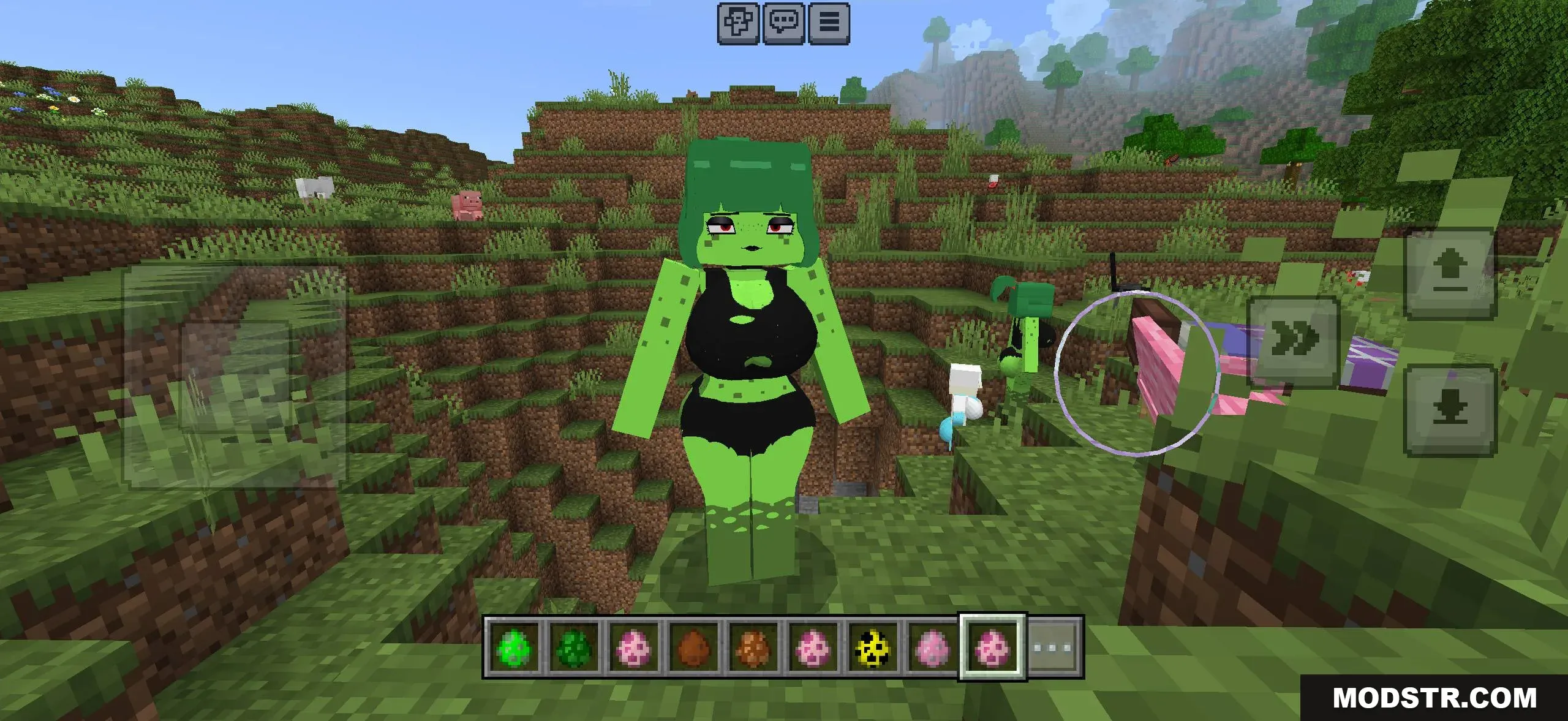 Fapcraft Character Pack for Minecraft PE 1.21 – Jenny Mod Bedrock Port
