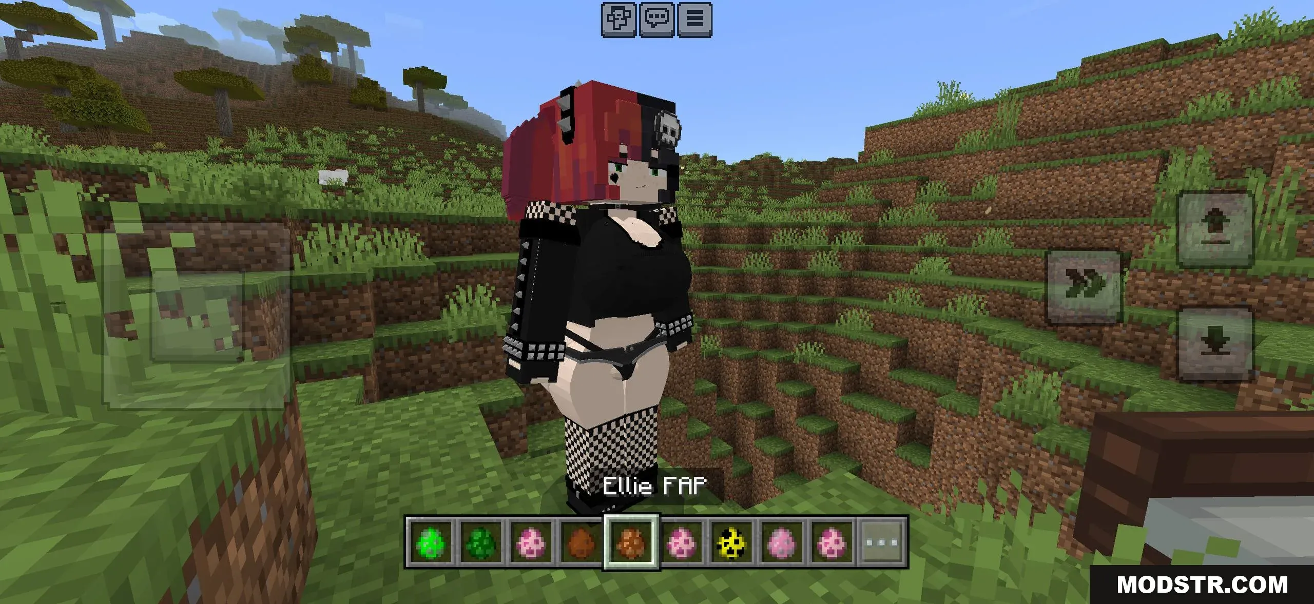 Fapcraft Character Pack for Minecraft PE 1.21 – Jenny Mod Bedrock Port